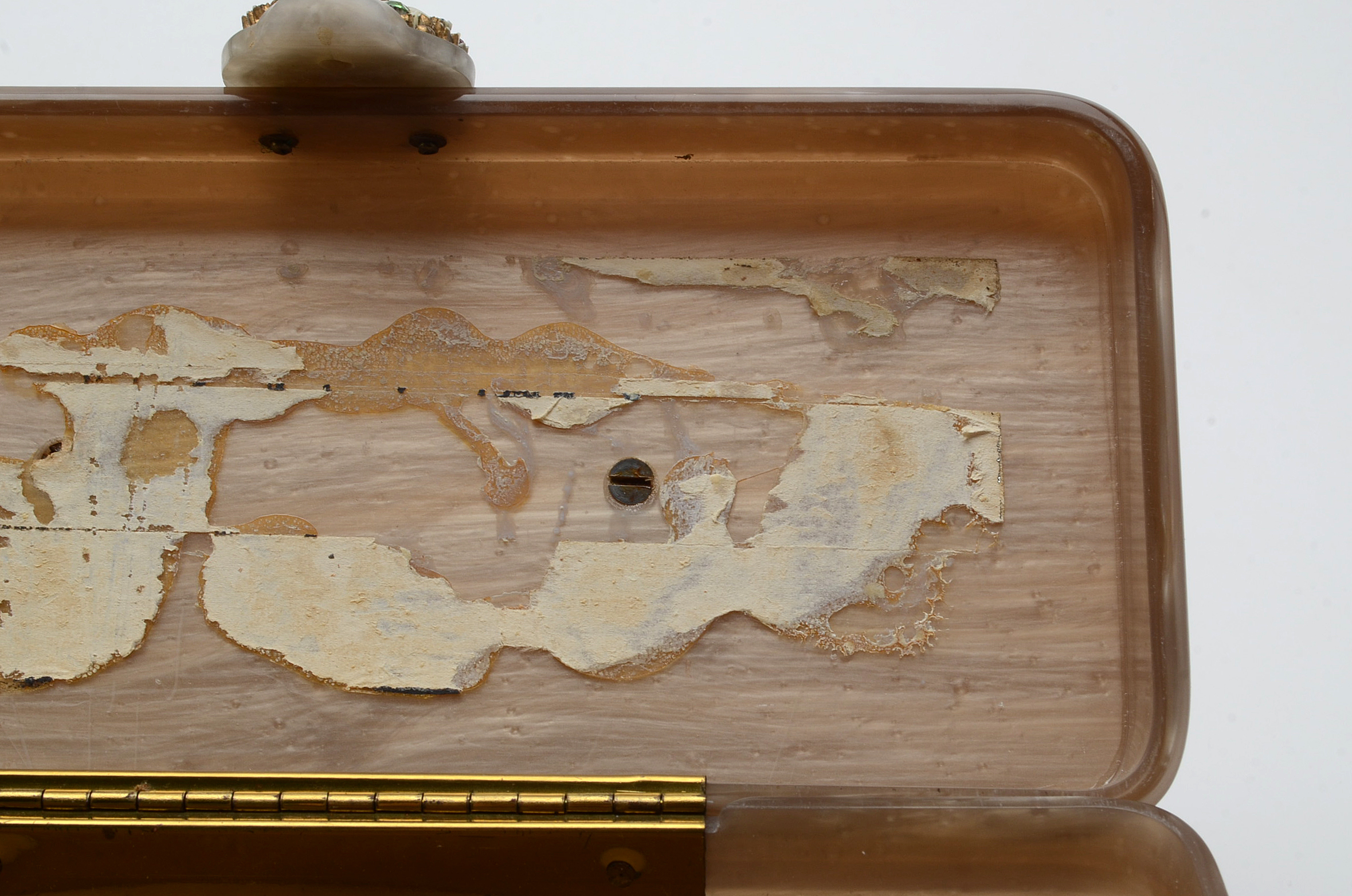 Vintage Lucite Box Bag Purse