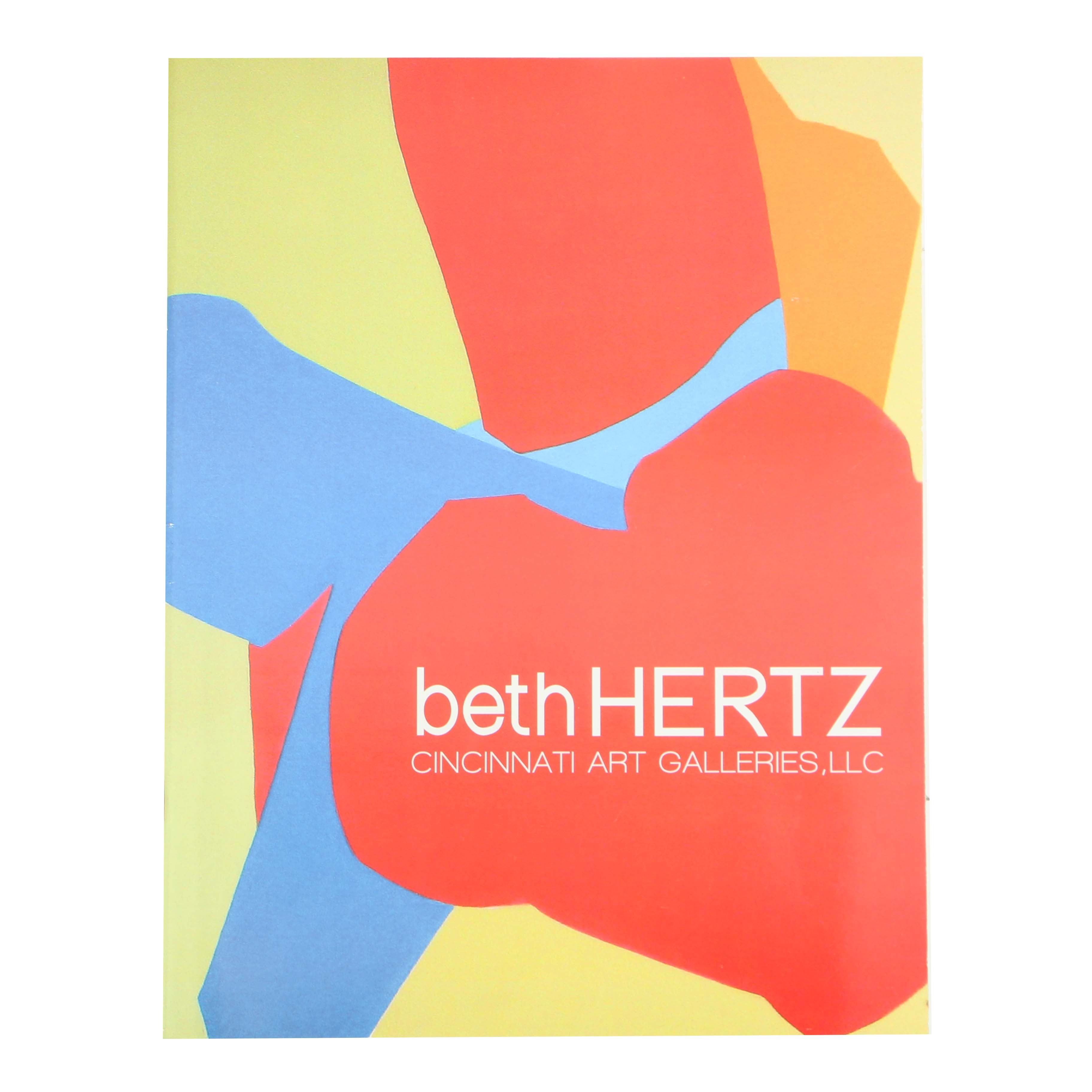 Beth Hertz Oil Painting on Canvas "Green Line"