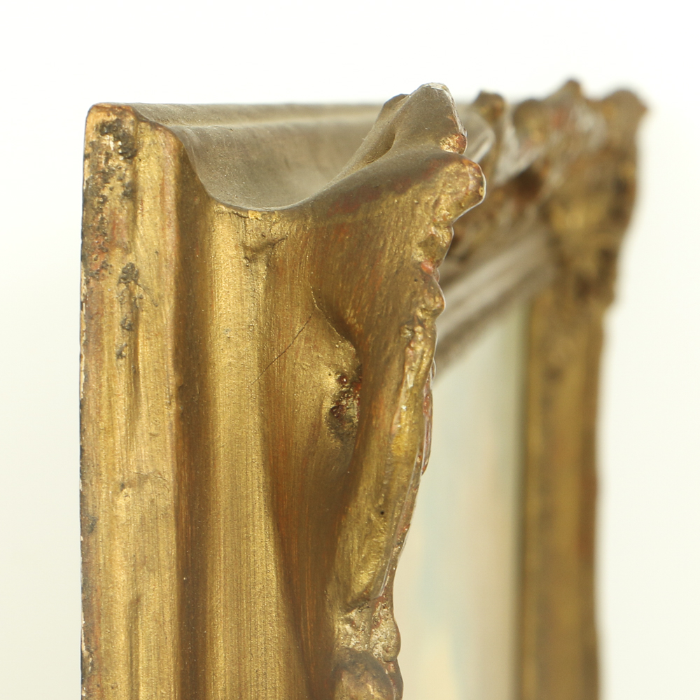 J. Kinard Oil Painting on Canvas Pastoral Landscape