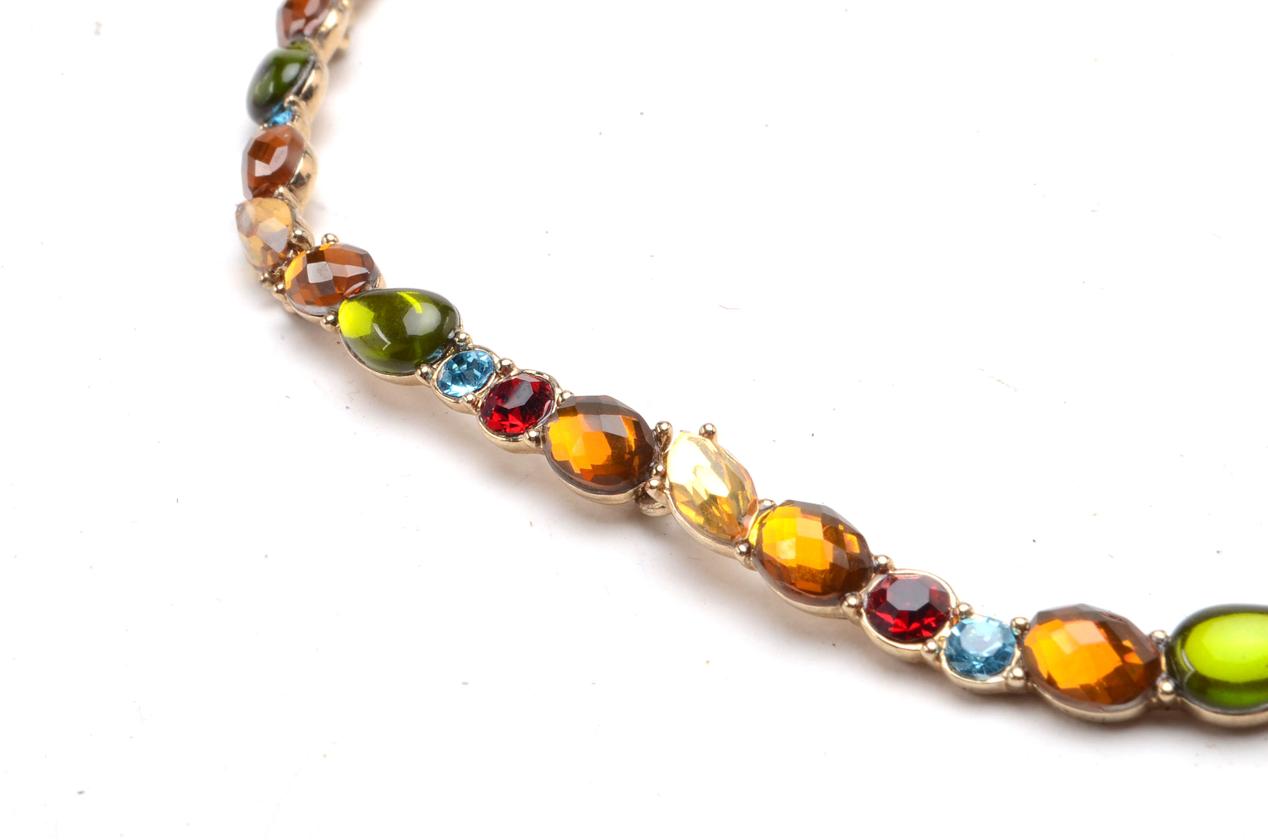 Liz Claiborne Costume Jewelry Necklace and Earrings Set