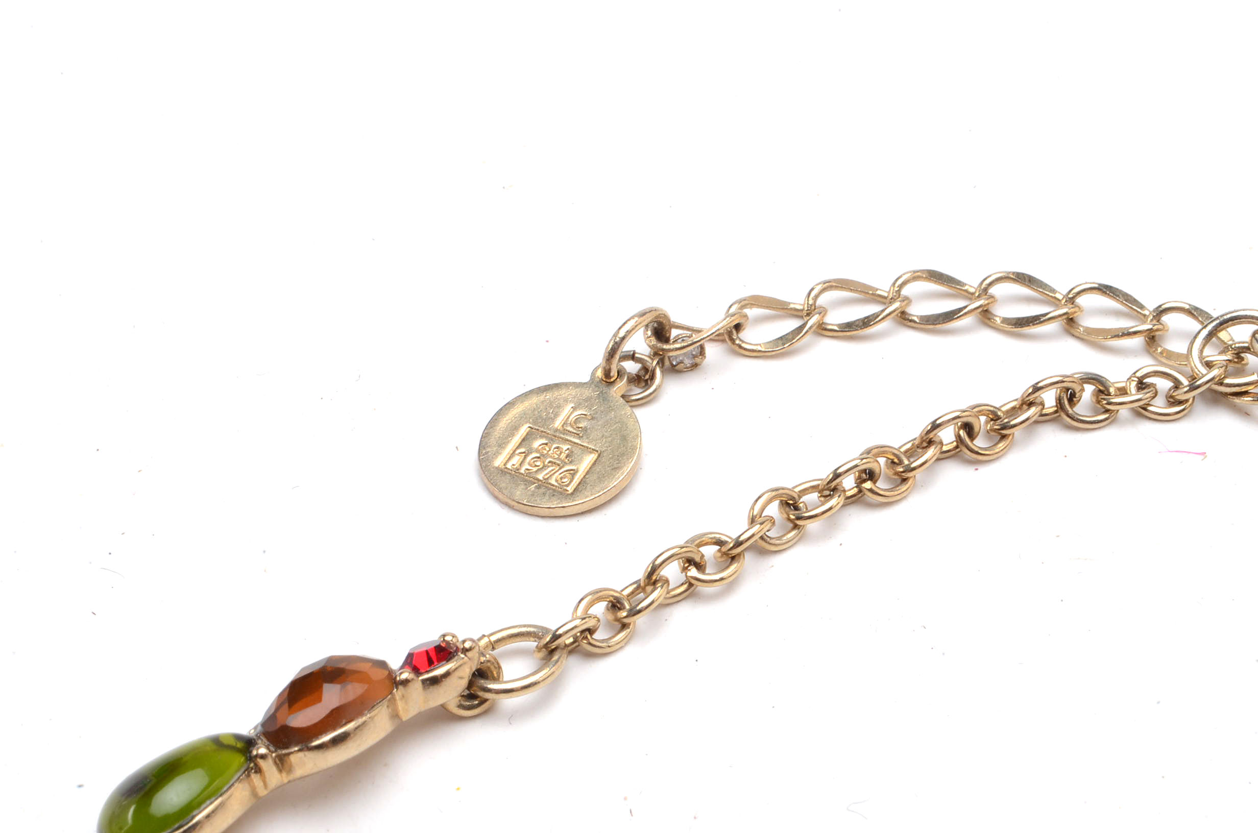 Liz Claiborne Costume Jewelry Necklace and Earrings Set