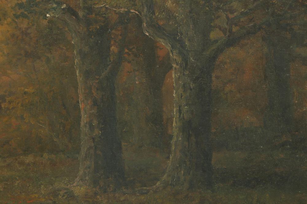 Henry Duessel Oil Painting on Canvas Tonalist Landscape