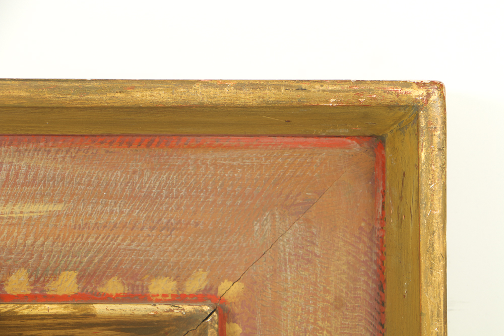 Charles Thwaites Oil Portrait on Board of a Woman