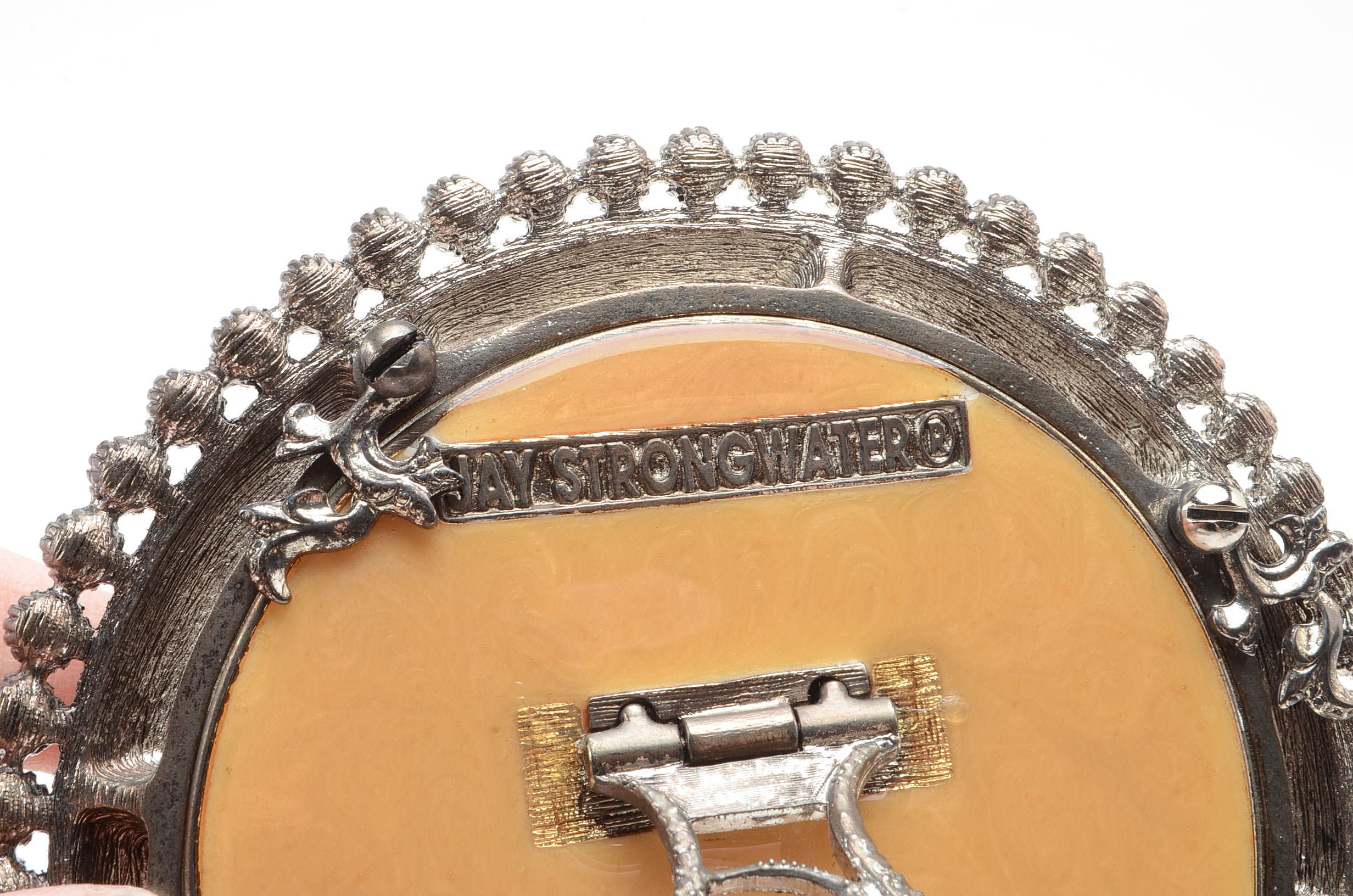 Jay Strongwater Rhinestone and Enamel Picture Frame