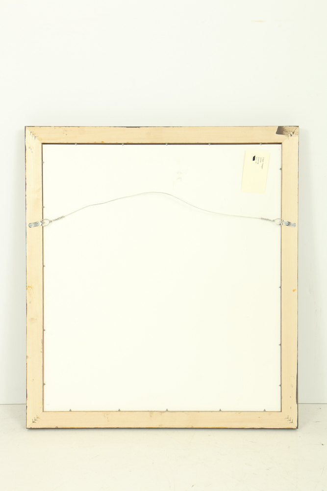 Edgar Yaeger Charcoal Drawing on Paper "Leona"