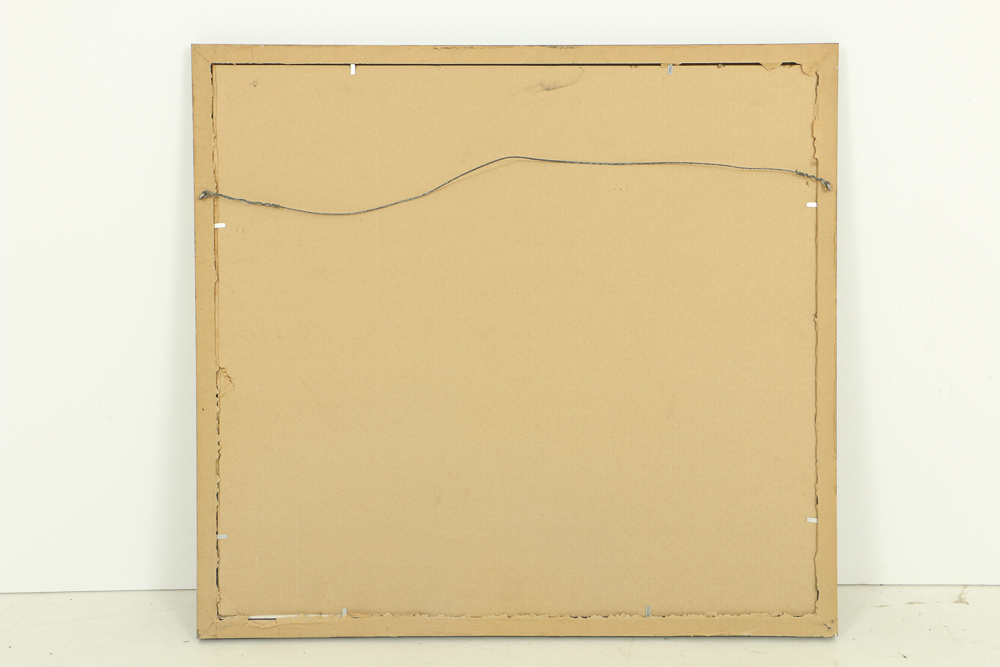 Carl Lewis Pappe Signed Woodcut on Paper "San Bernardino, Taxco"