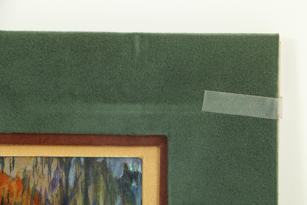 Carolyn Zimmerman Acrylic Painting on Board "Autumn Blaze"