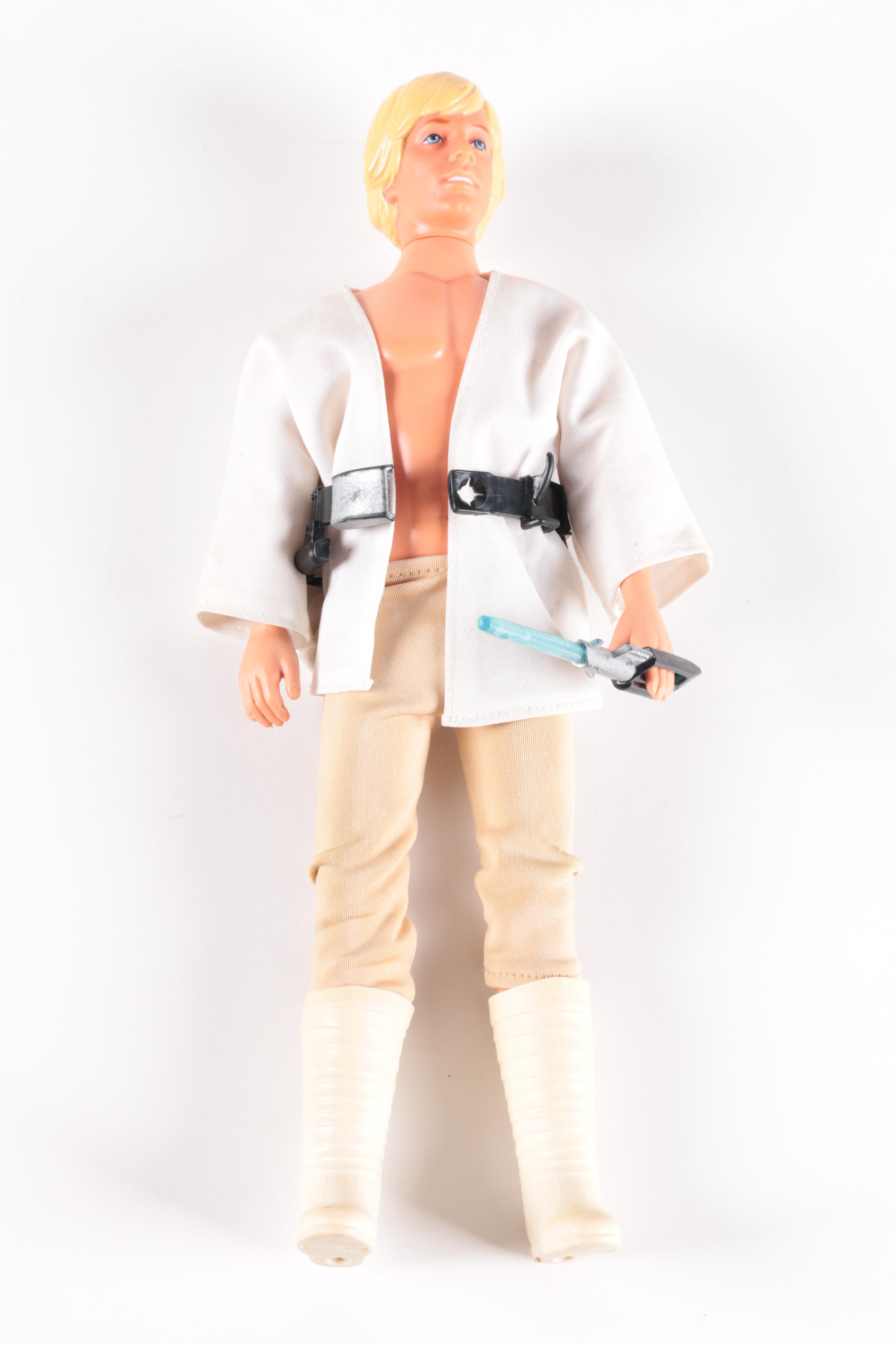 1978 Kenner "Star Wars" Luke Skywalker and Obi Wan Kenobi Action Figures