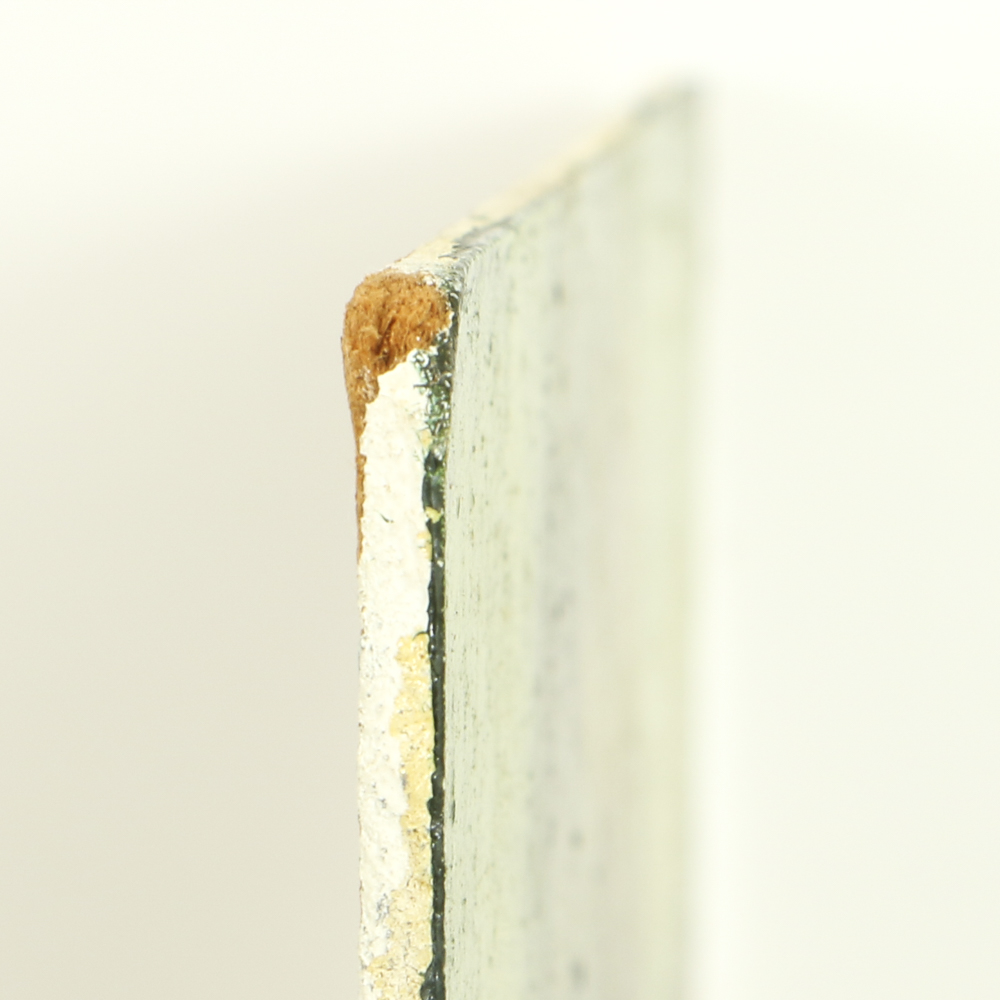 Edgar Hatten Oil Painting on Wood Board Abstracted Landscape