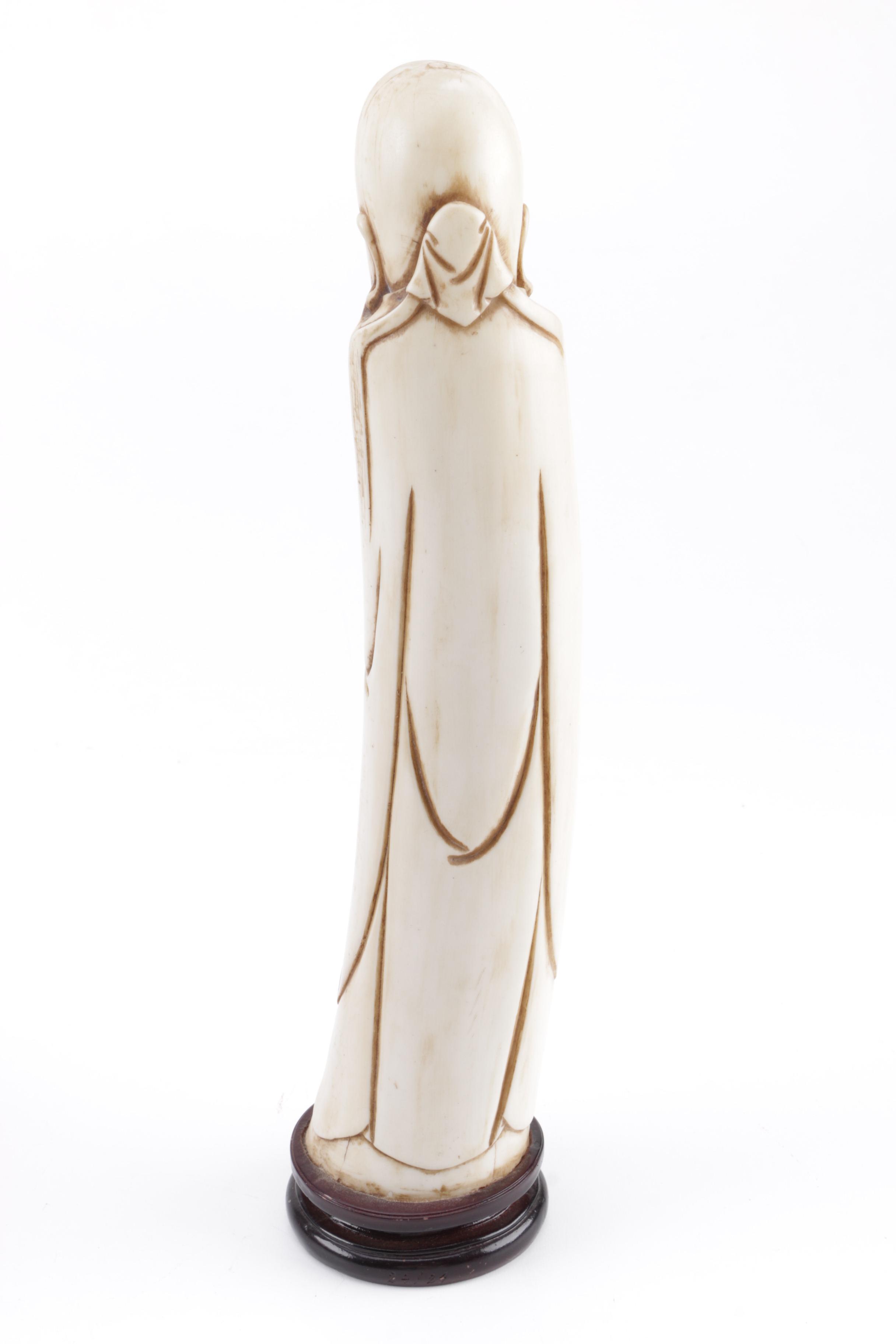 Signed Artists Sculpture with Other Home Decor