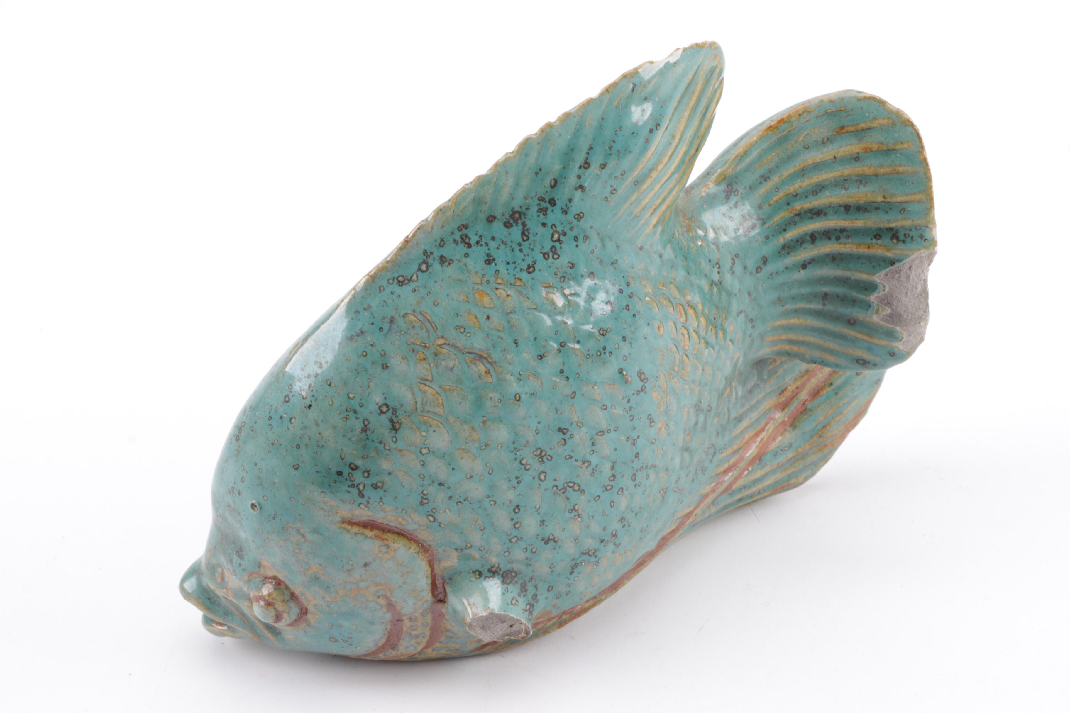 Signed Artists Sculpture with Other Home Decor