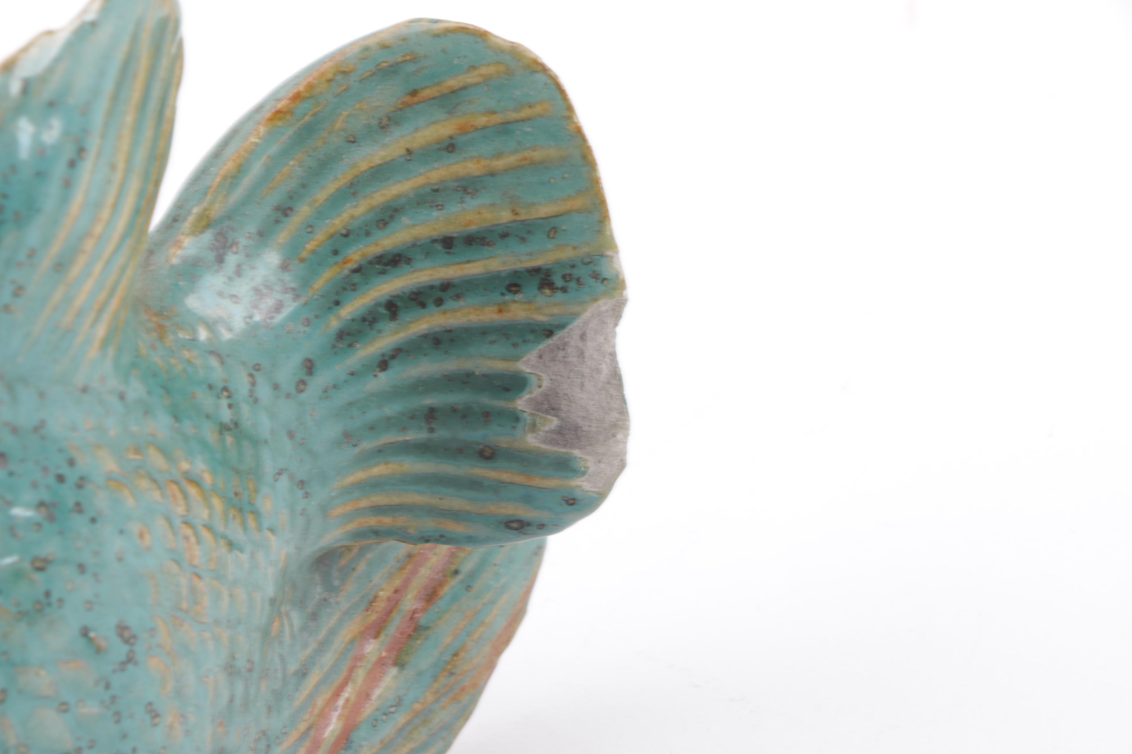 Signed Artists Sculpture with Other Home Decor