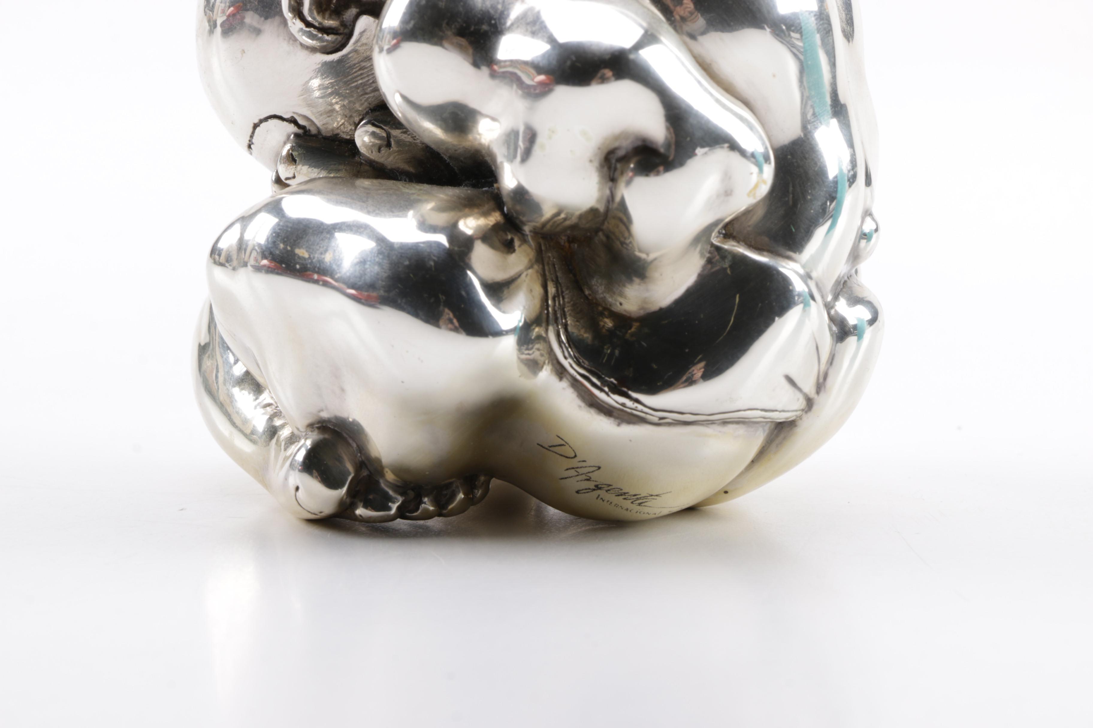 Signed Artists Sculpture with Other Home Decor