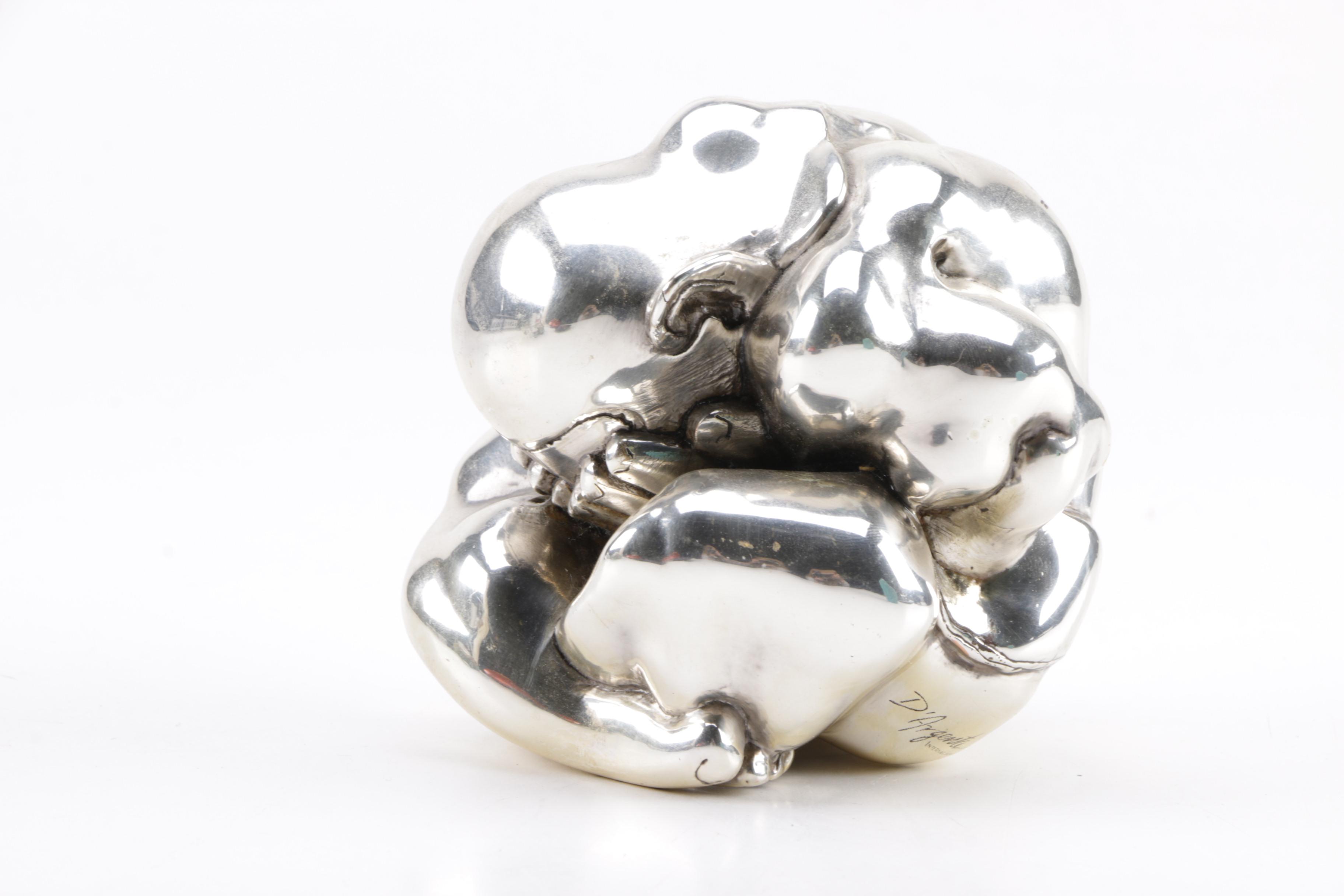 Signed Artists Sculpture with Other Home Decor