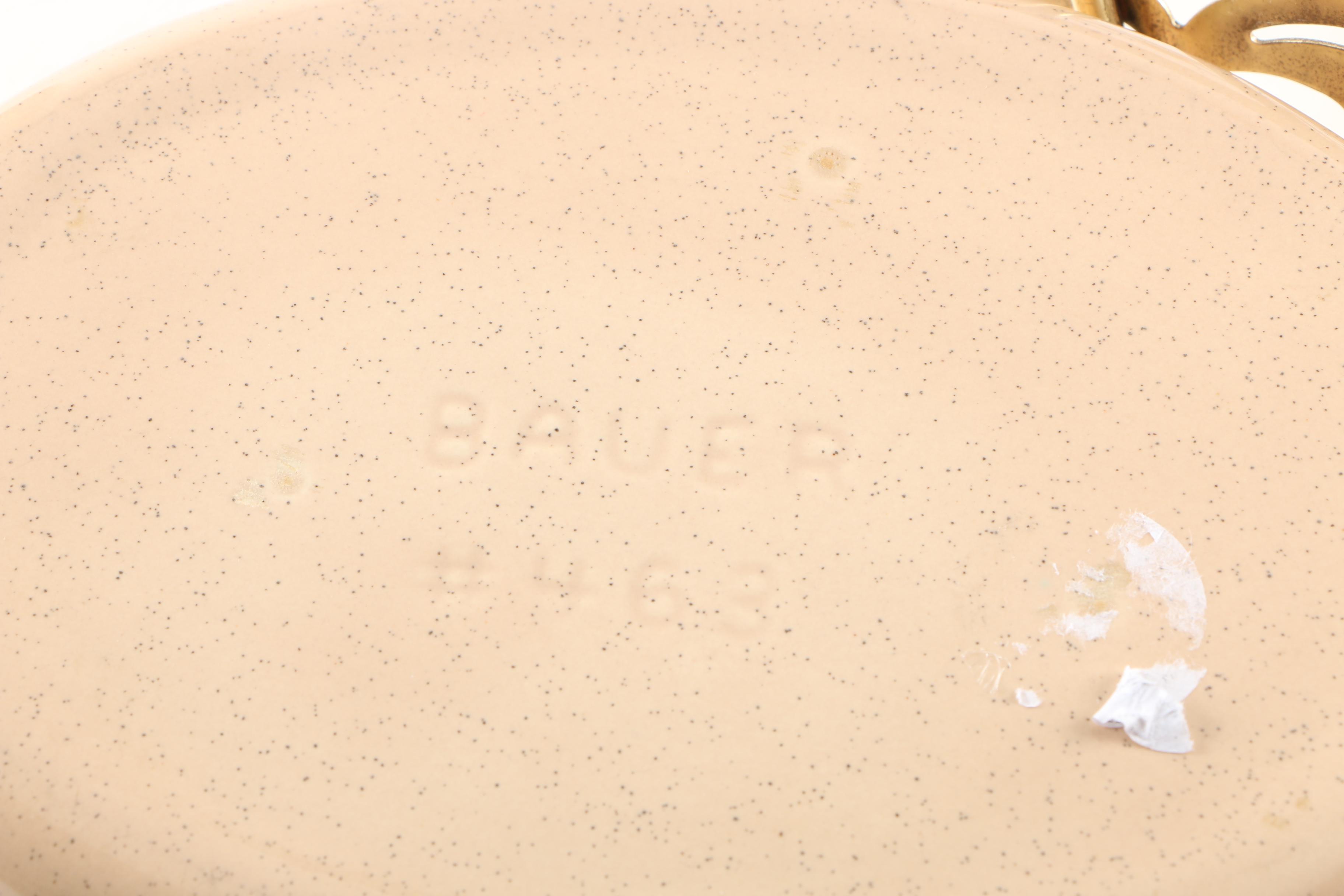 Vintage Bauer Casserole Dish with Stand