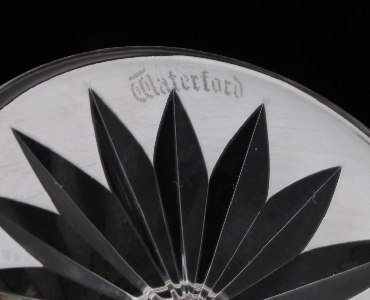 Ten Waterford  Crystal "Lismore" Claret Wine Goblets