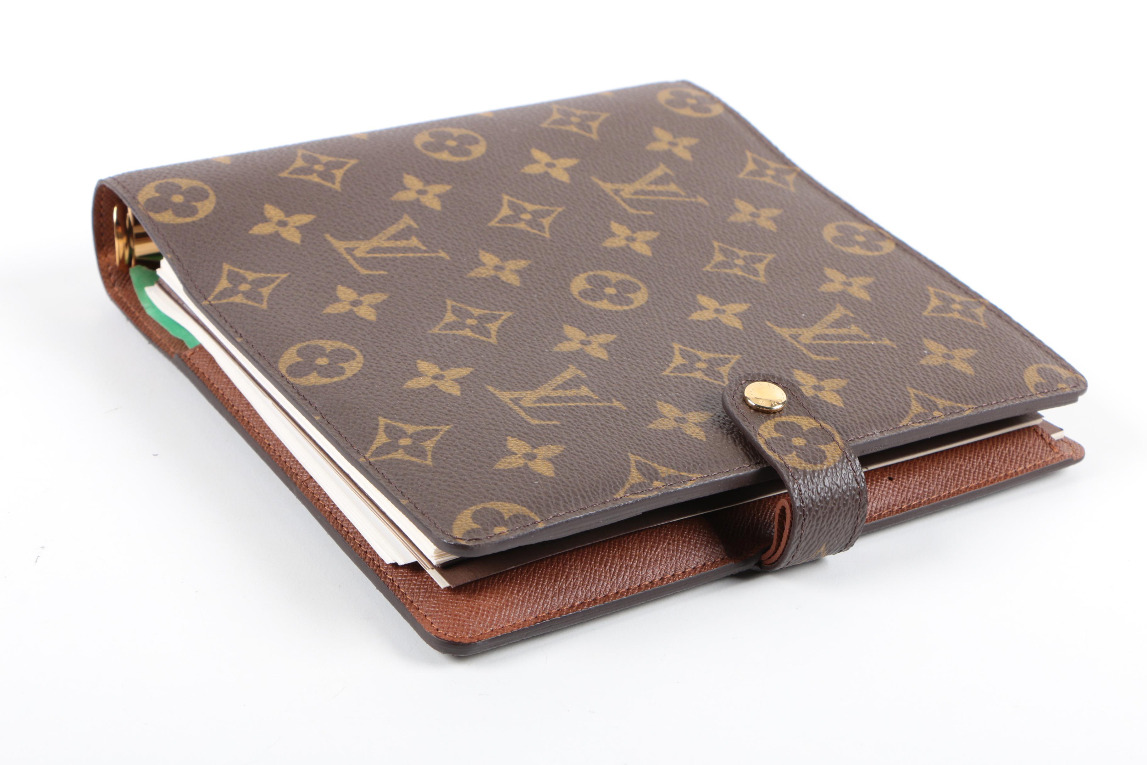 Louis Vuitton Monogram Agenda Scrapbook Organizer