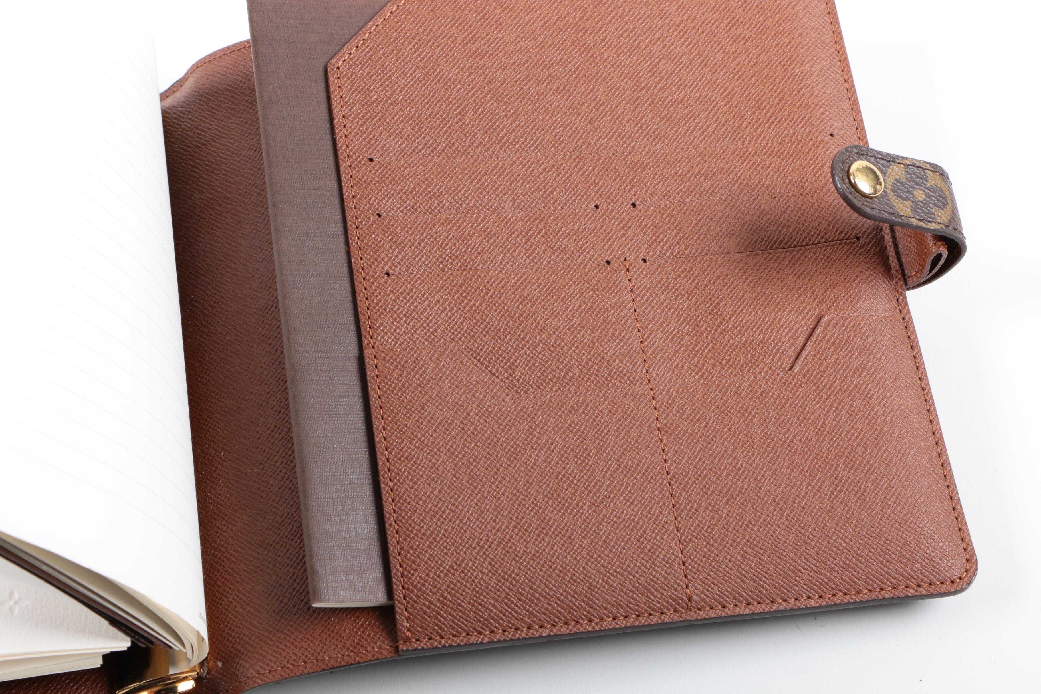 Louis Vuitton Monogram Agenda Scrapbook Organizer