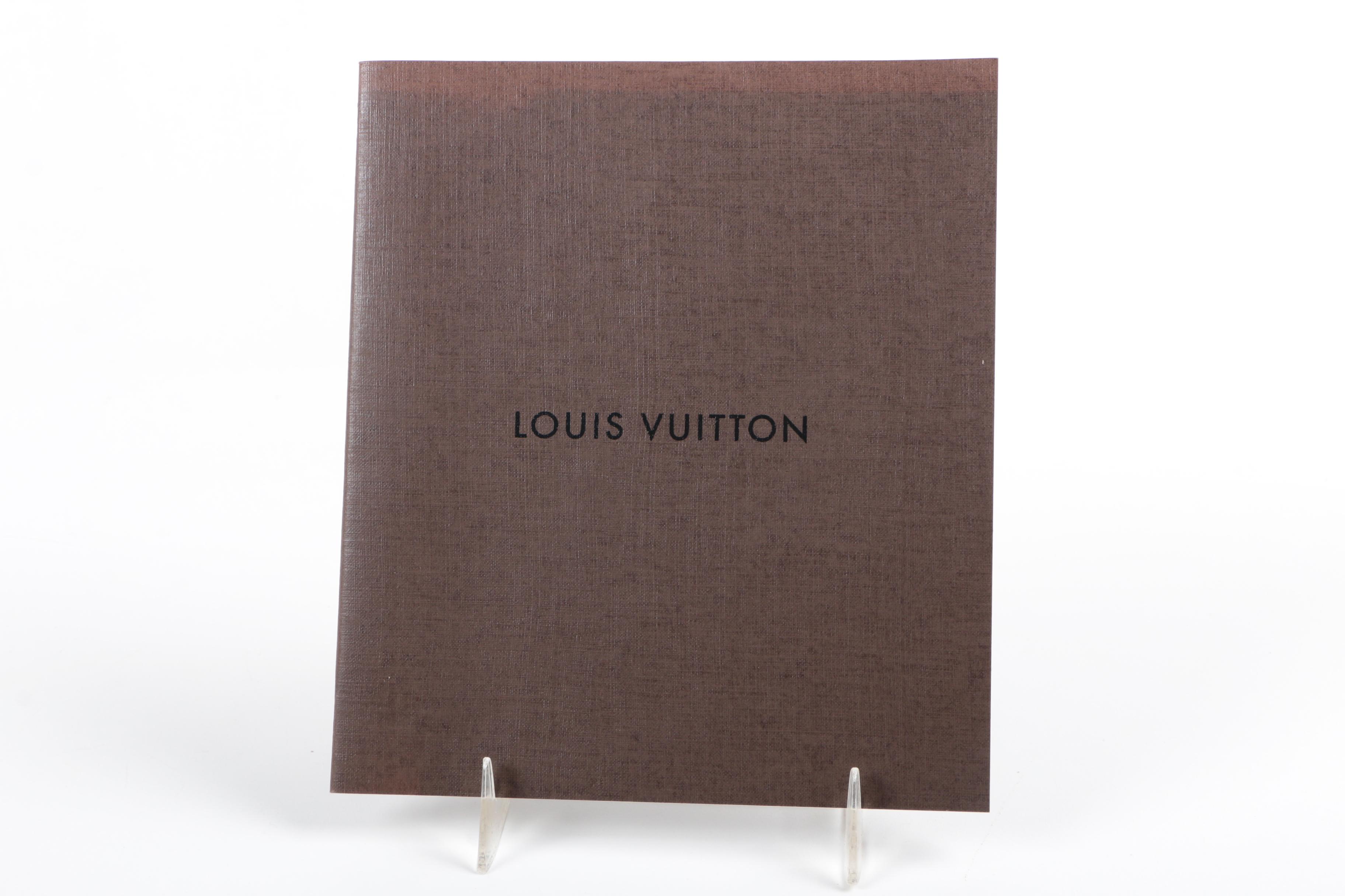 Louis Vuitton Monogram Agenda Scrapbook Organizer