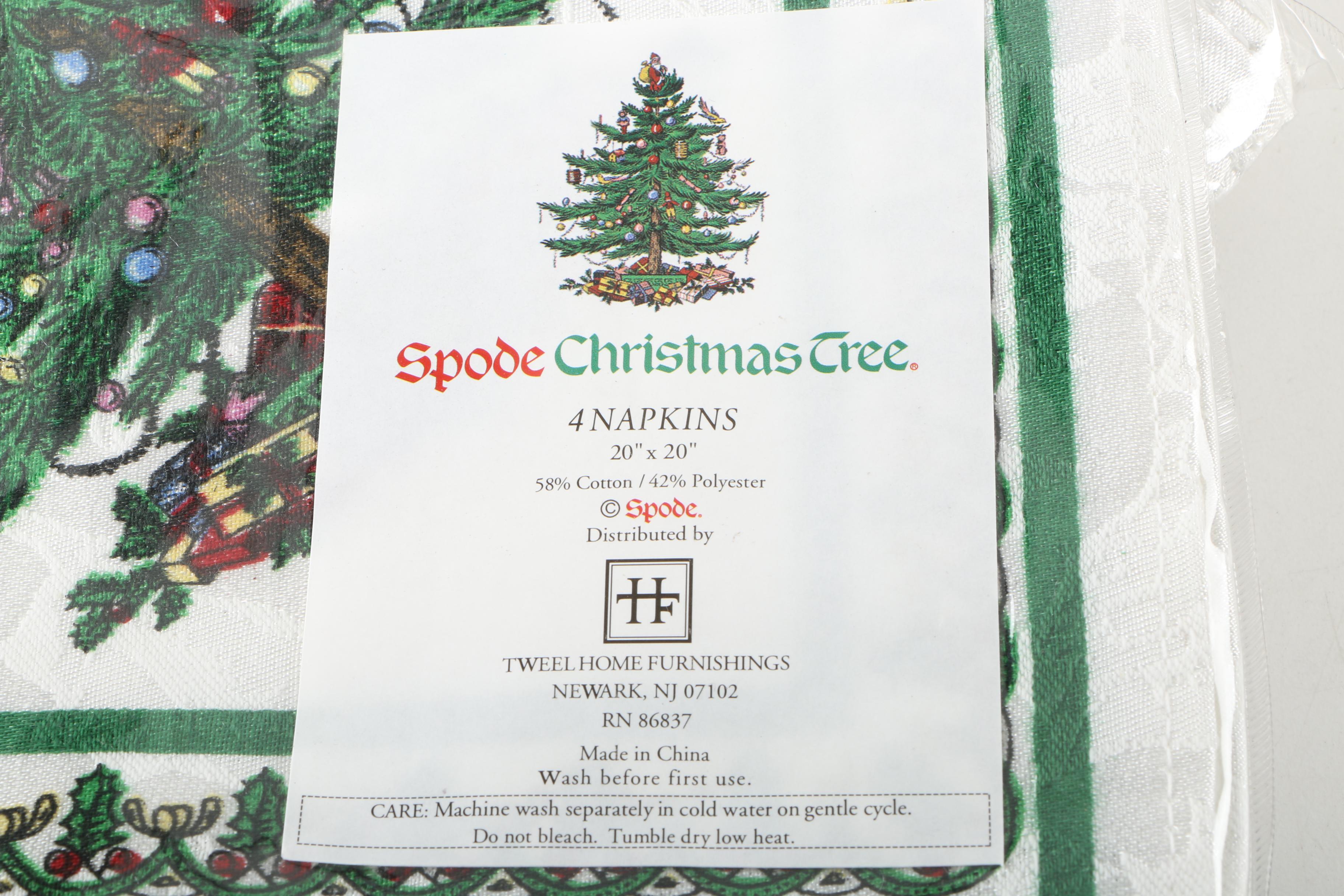 Spode "Christmas Tree" Decor