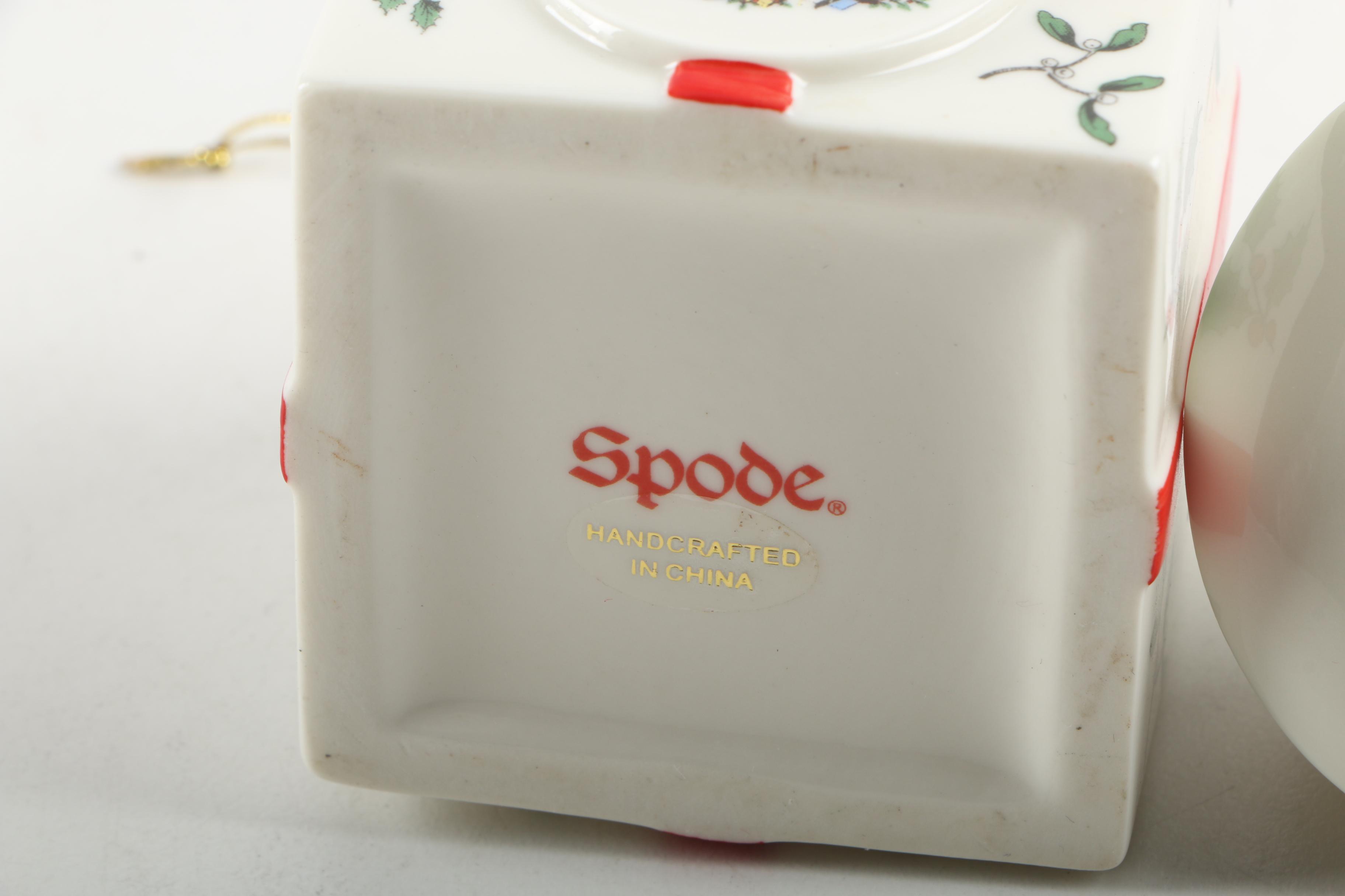 Spode "Christmas Tree" Decor