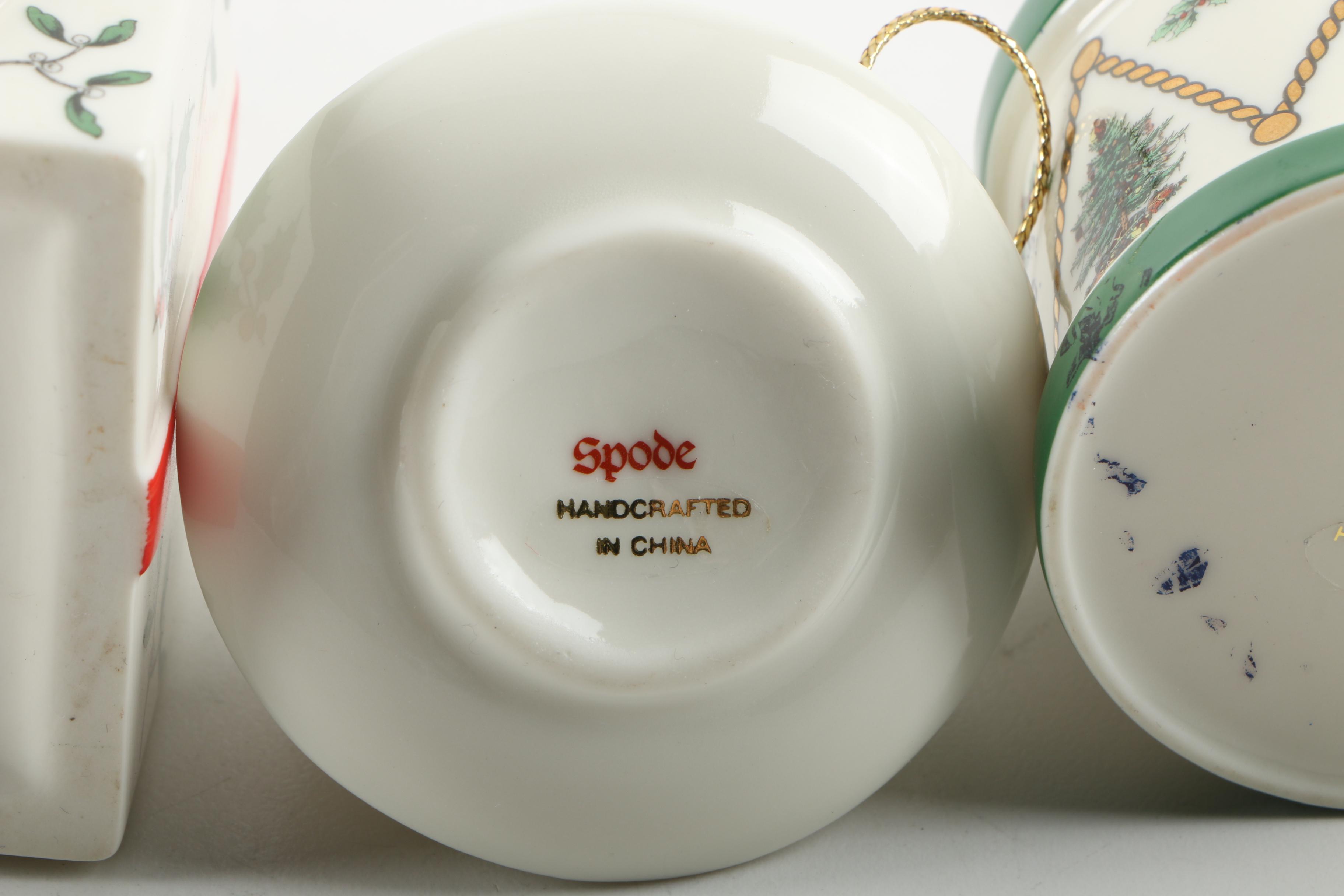 Spode "Christmas Tree" Decor