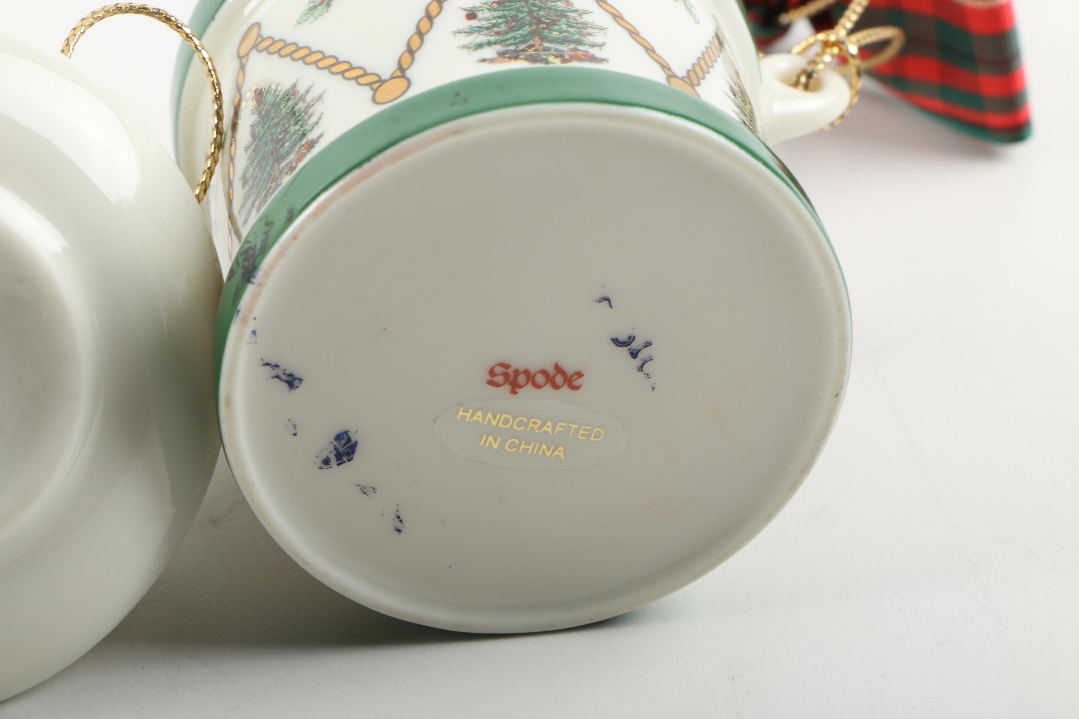 Spode "Christmas Tree" Decor