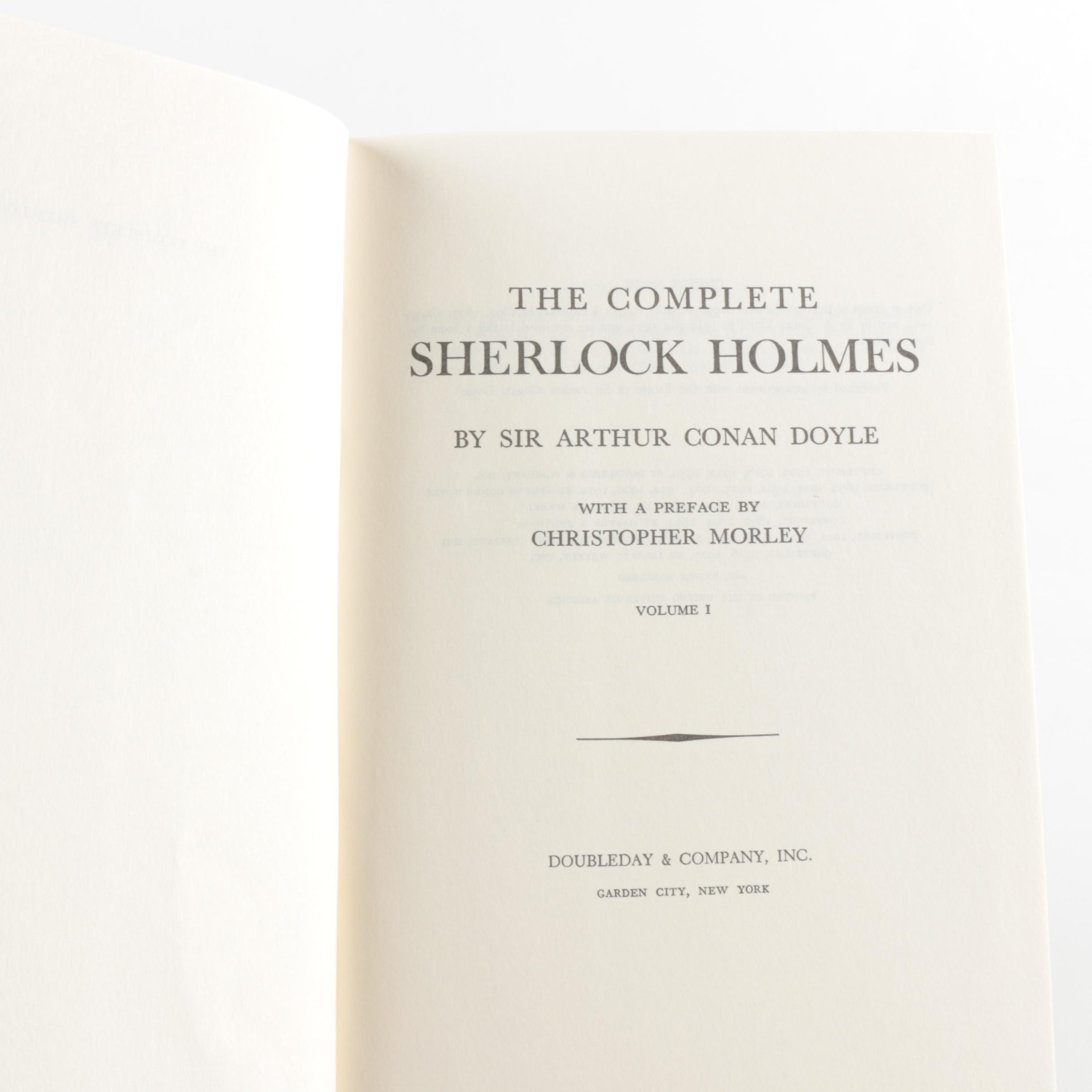 Vintage Books featuring Sherlock Holmes
