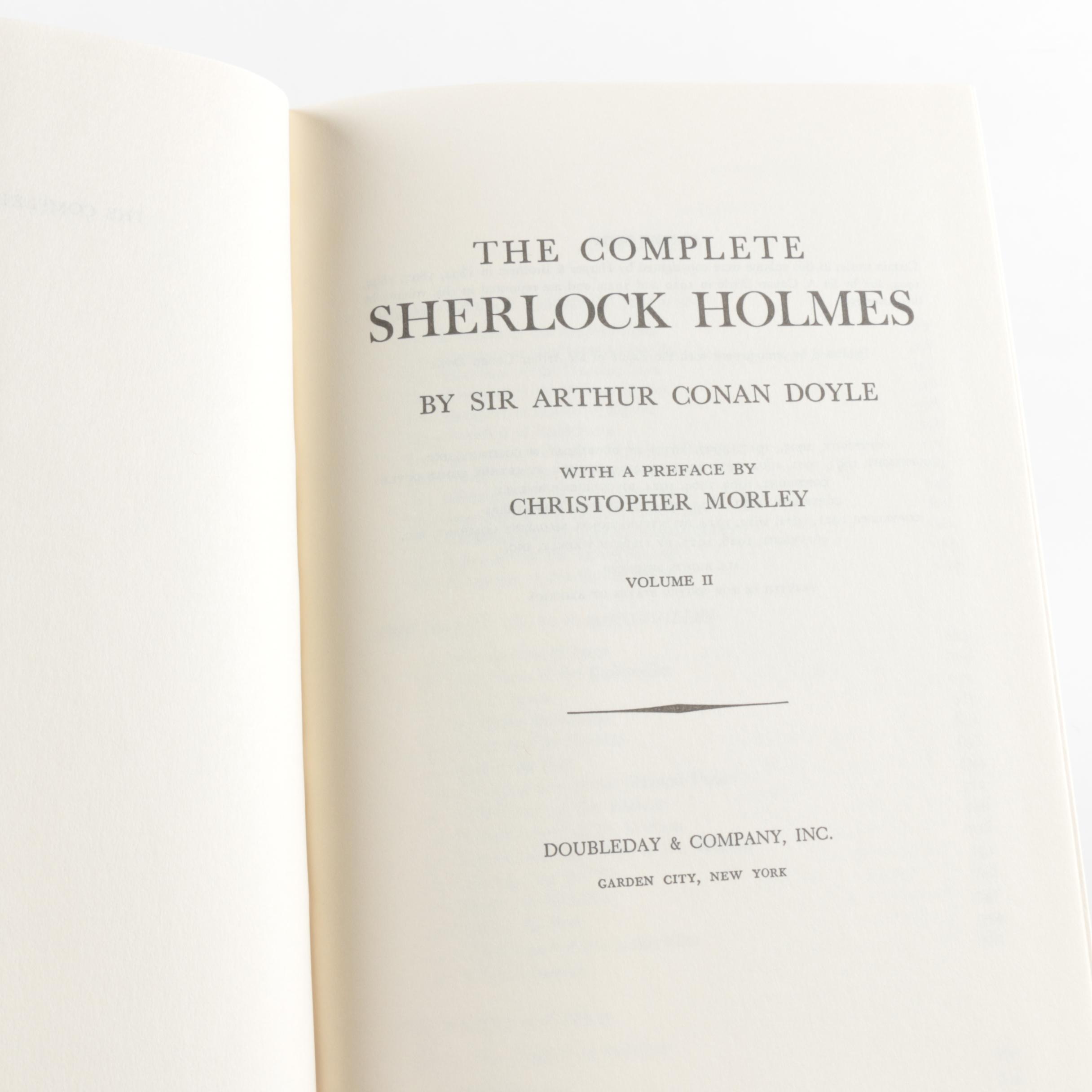 Vintage Books featuring Sherlock Holmes