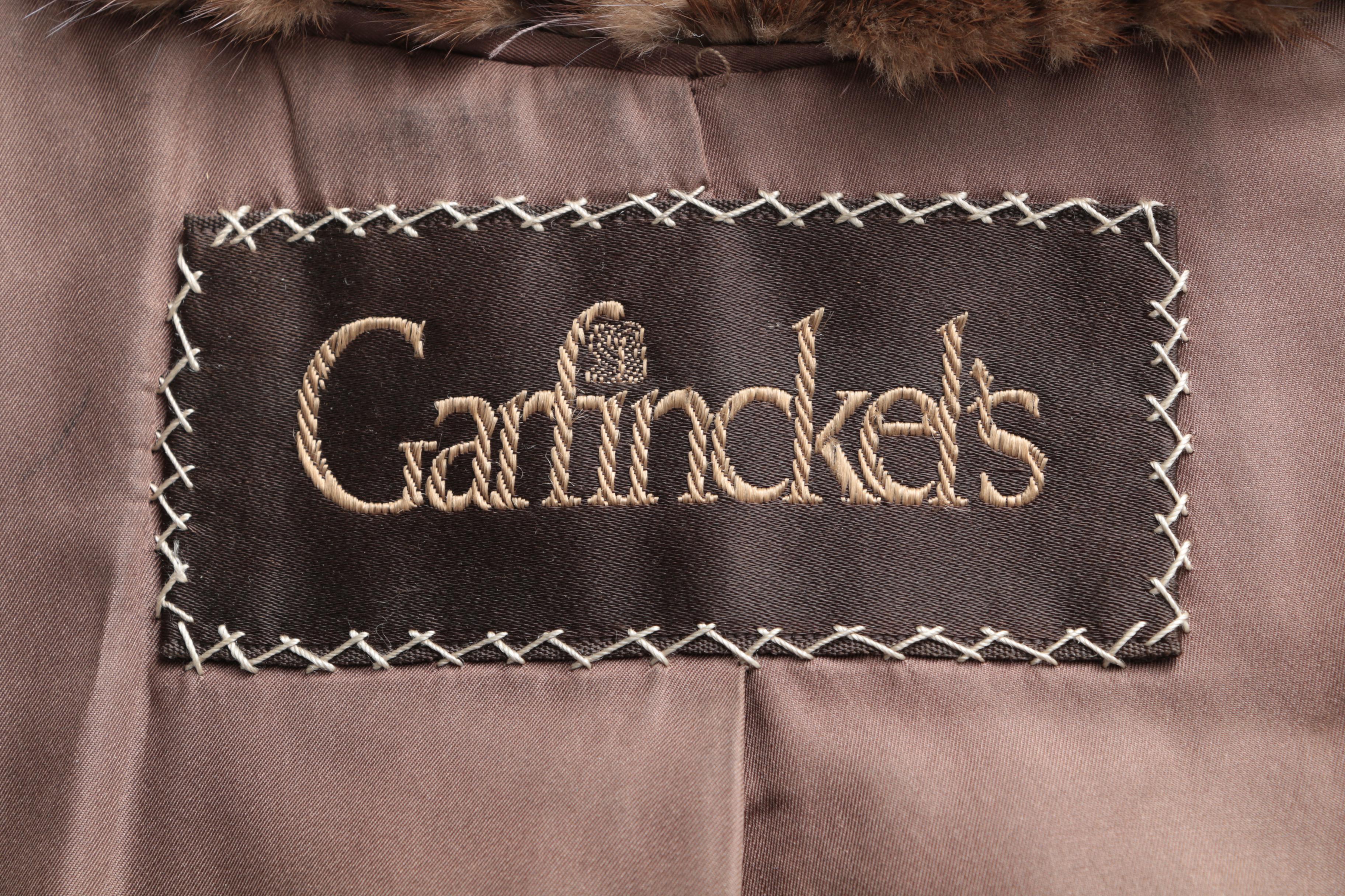 Circa 1960s Christian Dior Mink Fur Coat