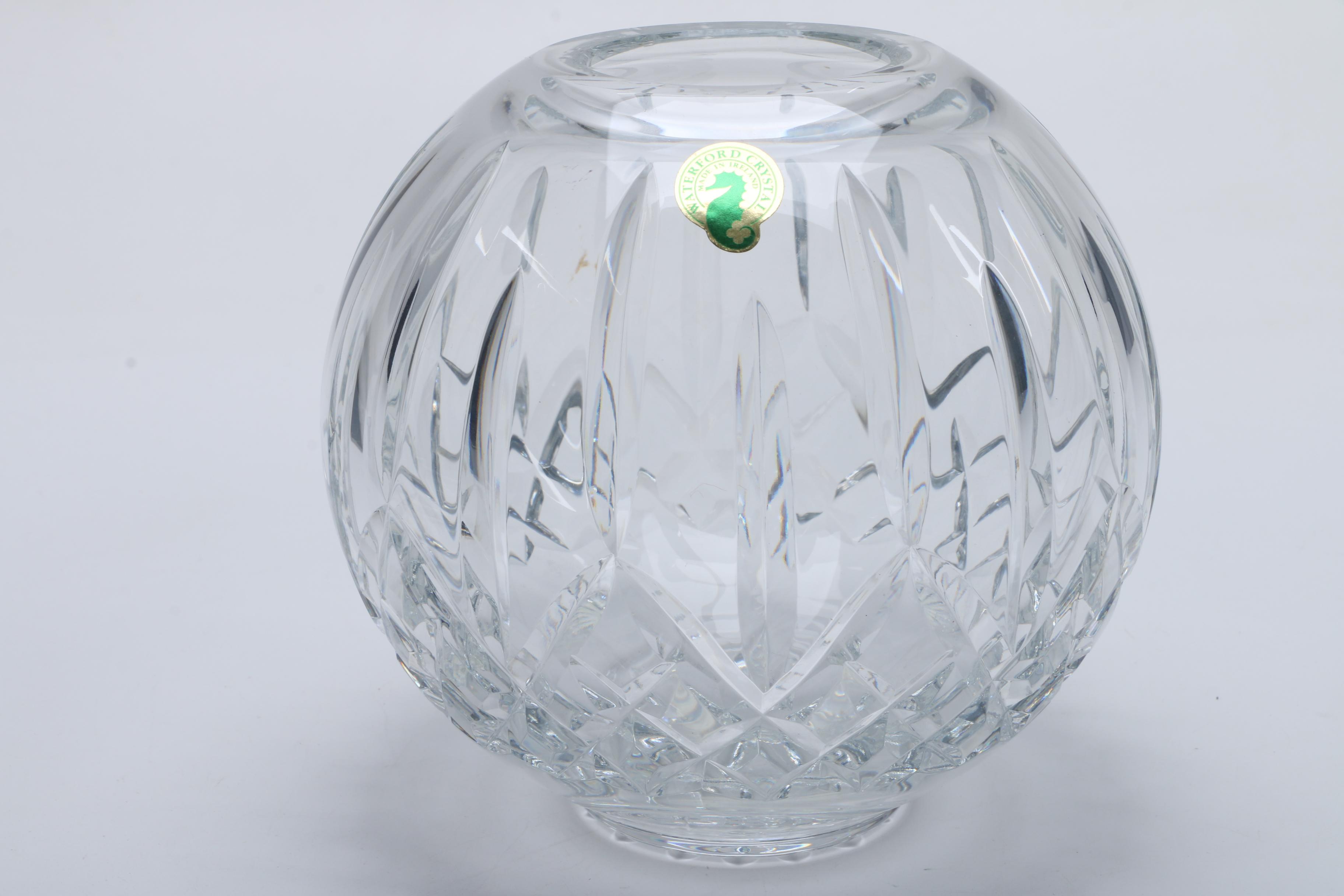 Waterford Crystal "Lismore" Rose Bowl