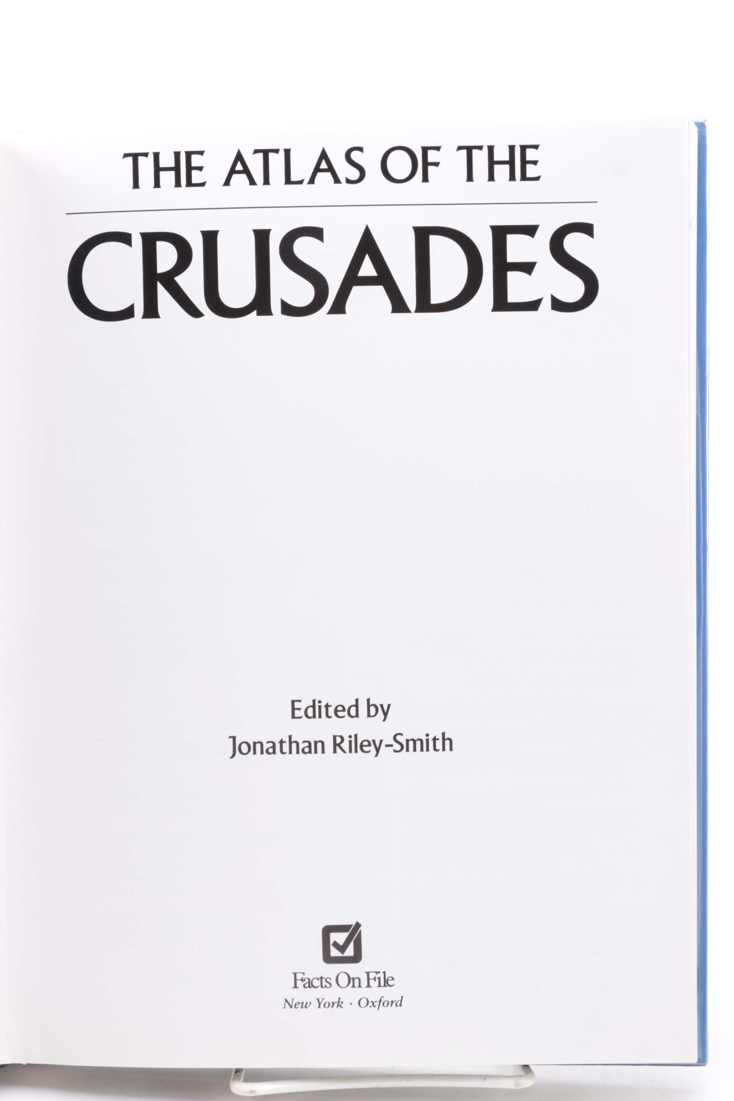 1991 "The Atlas of the Crusades" and 1984 "The Horizon Book of the Middles Ages"