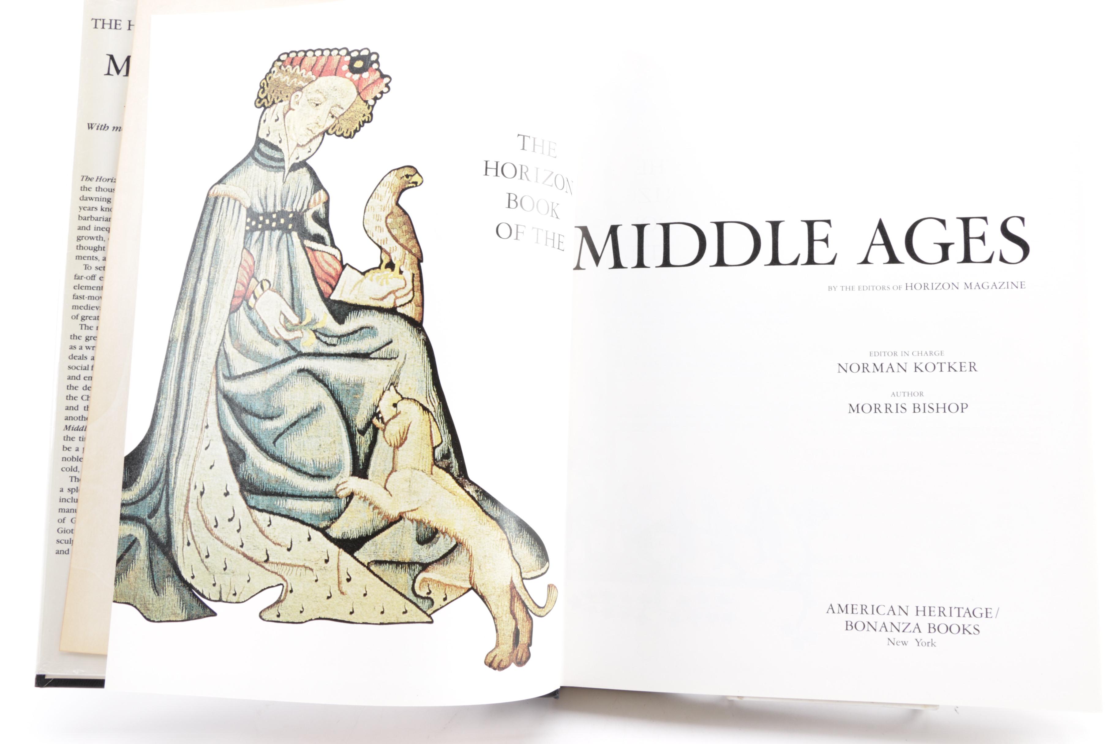 1991 "The Atlas of the Crusades" and 1984 "The Horizon Book of the Middles Ages"