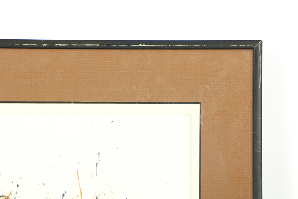 Salvador Dali Signed Artist's Proof Lithograph "The World of Currier & Ives"