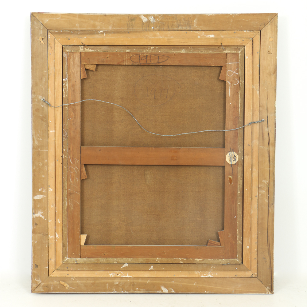 Continental School Oil Painting on Canvas After Jan van Os Floral Still Life