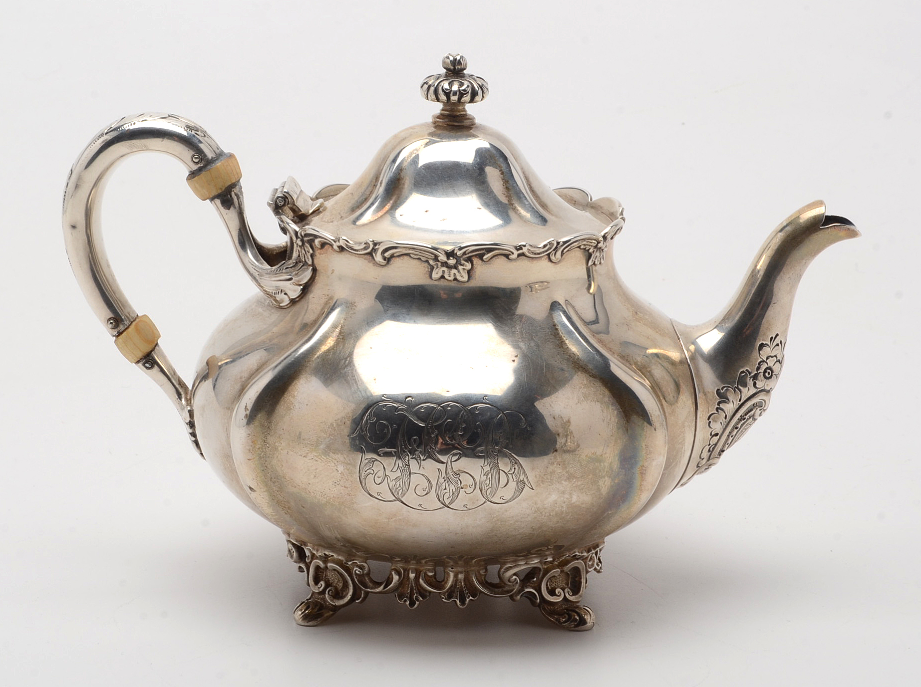 Theodore B. Starr Sterling Silver Tea Set