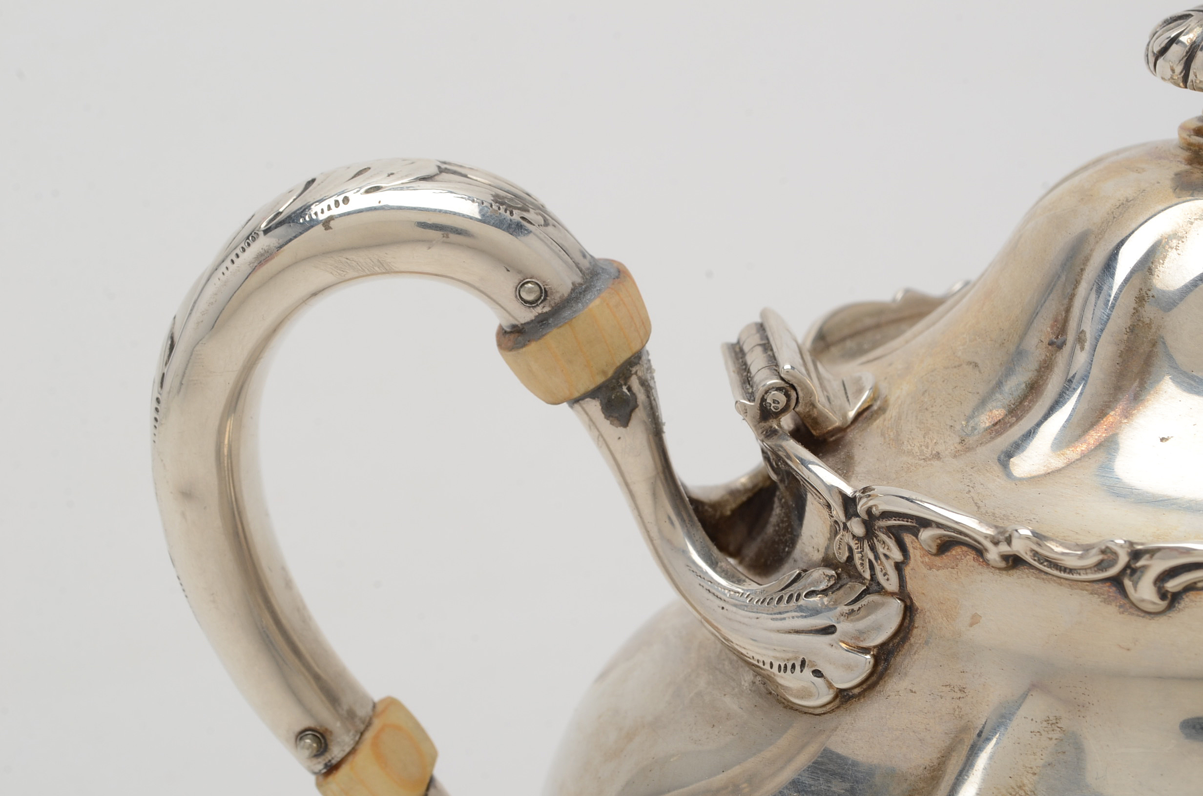 Theodore B. Starr Sterling Silver Tea Set