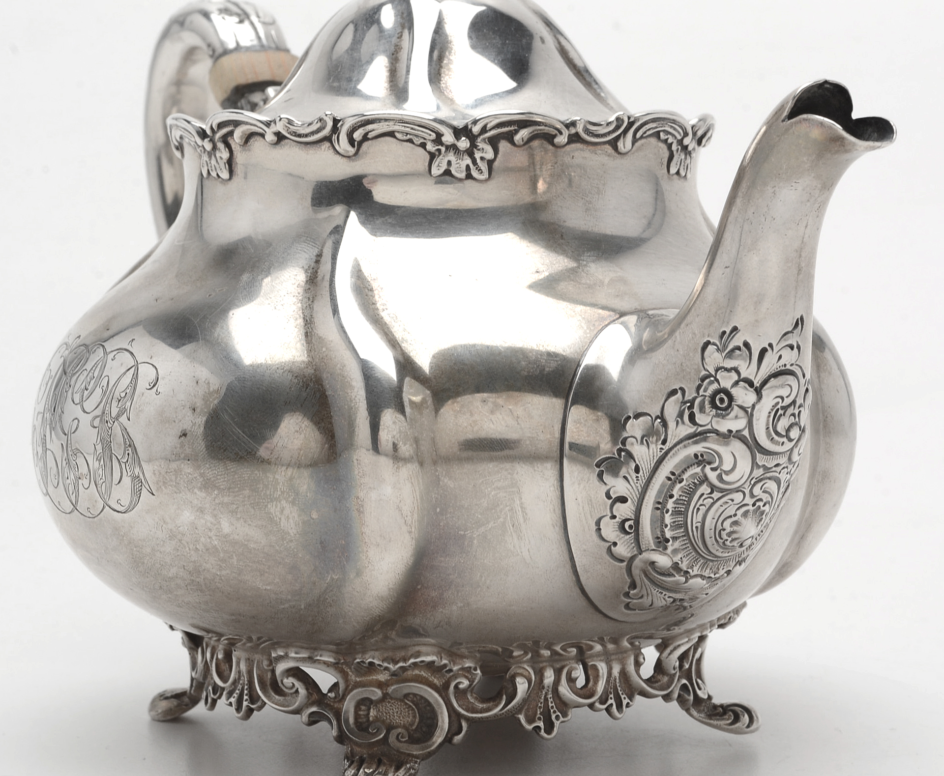 Theodore B. Starr Sterling Silver Tea Set