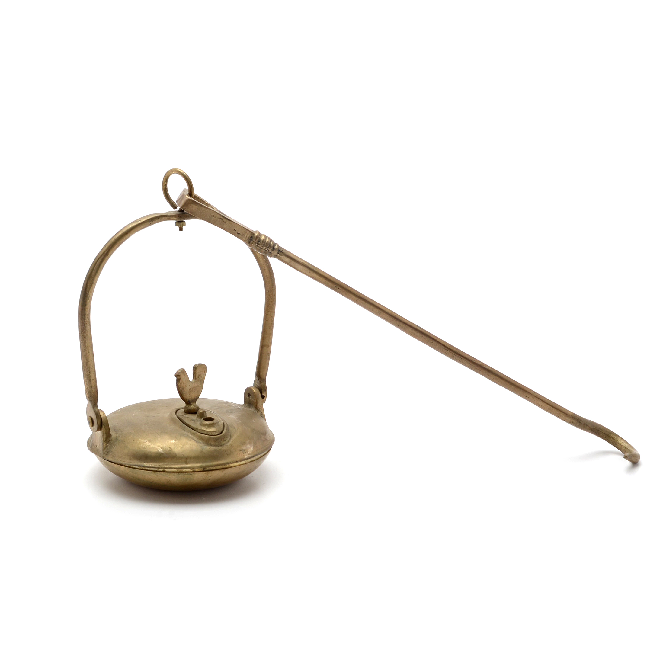 Reproduction Brass Betty Lamp