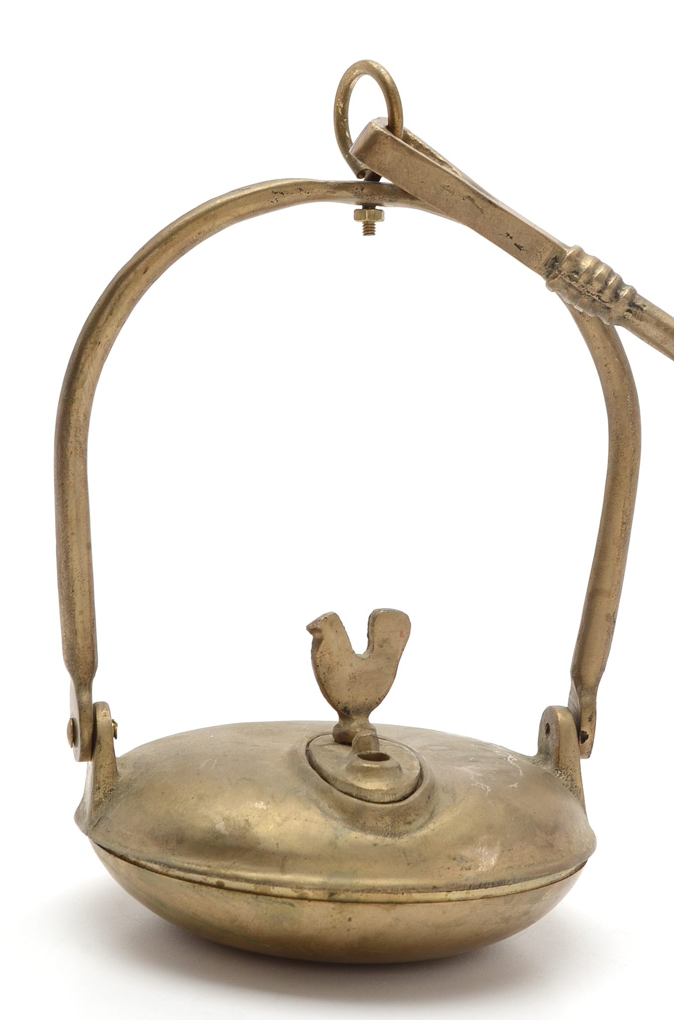 Reproduction Brass Betty Lamp