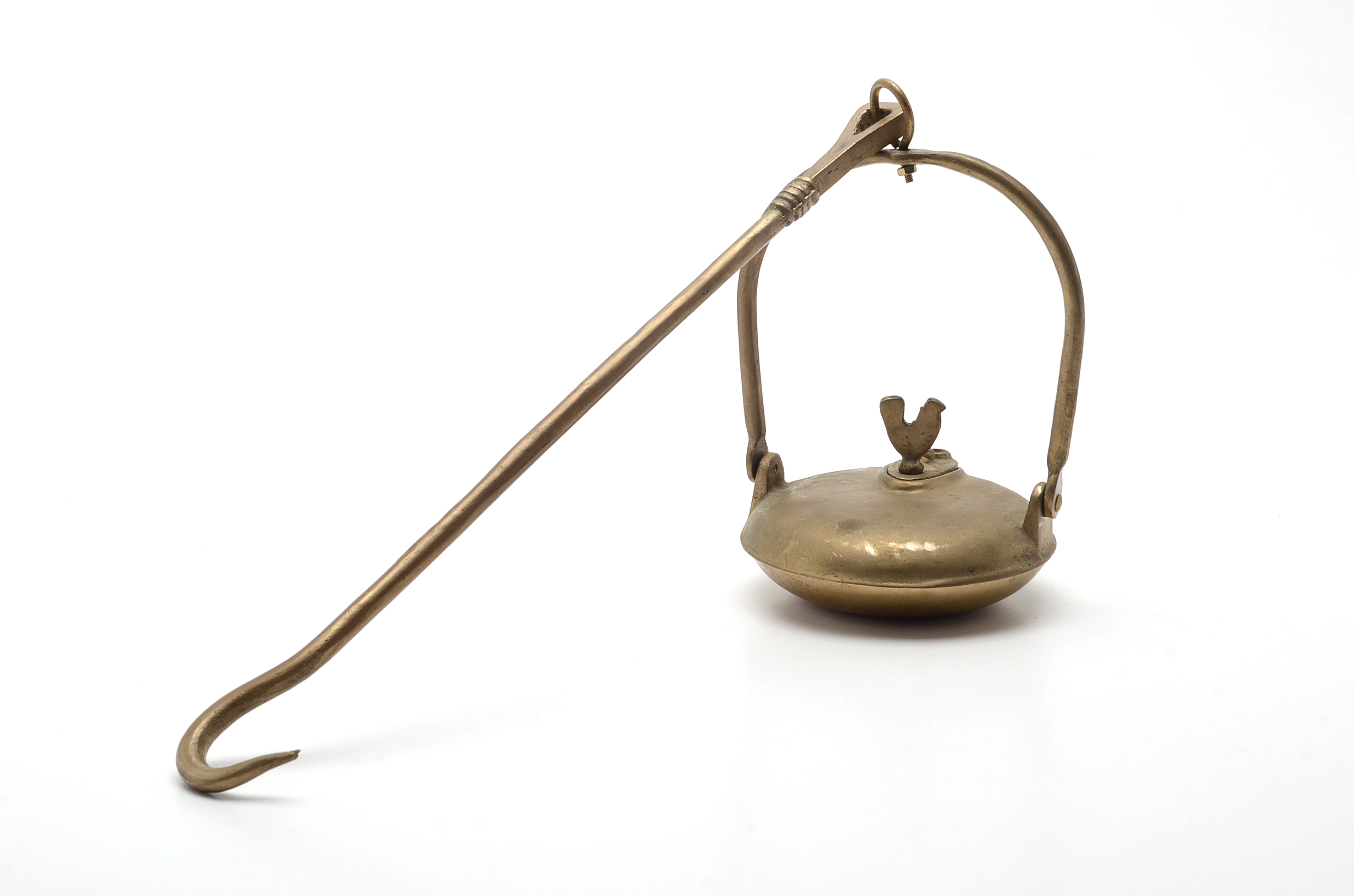 Reproduction Brass Betty Lamp