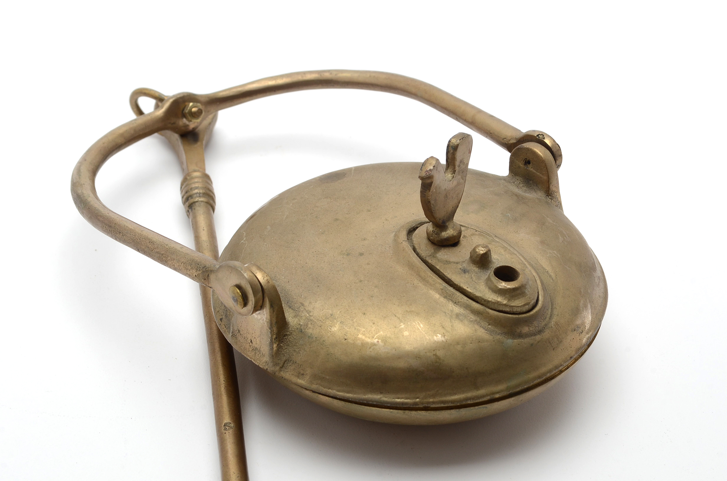 Reproduction Brass Betty Lamp