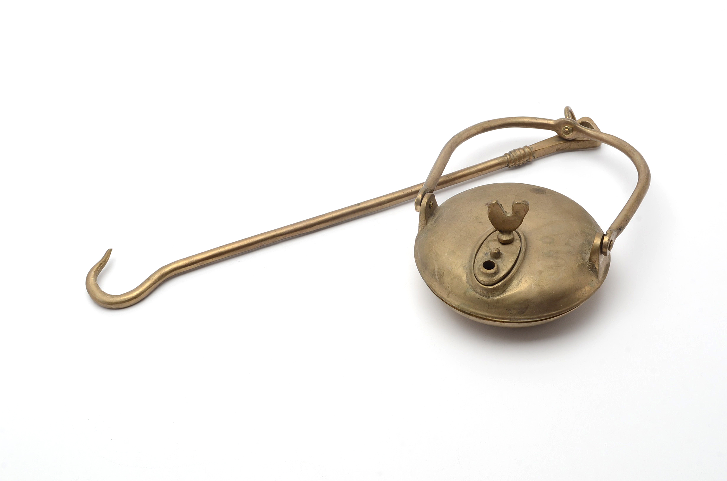 Reproduction Brass Betty Lamp