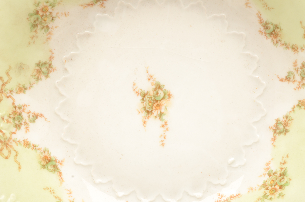 Antique Porcelain Serveware including Limoges