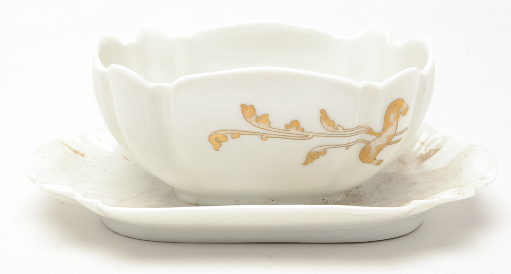 Antique Porcelain Serveware including Limoges