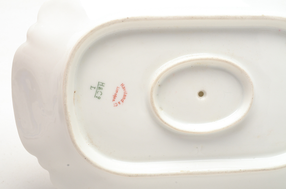 Antique Porcelain Serveware including Limoges