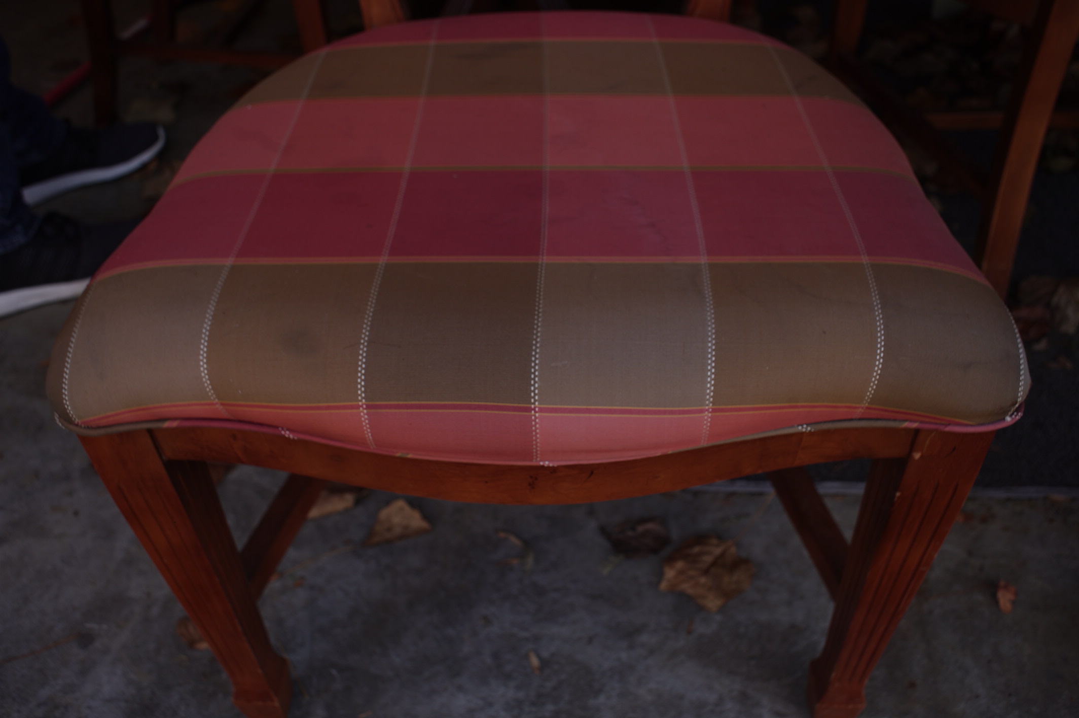 Federal Style Dining Table and Ten Chairs