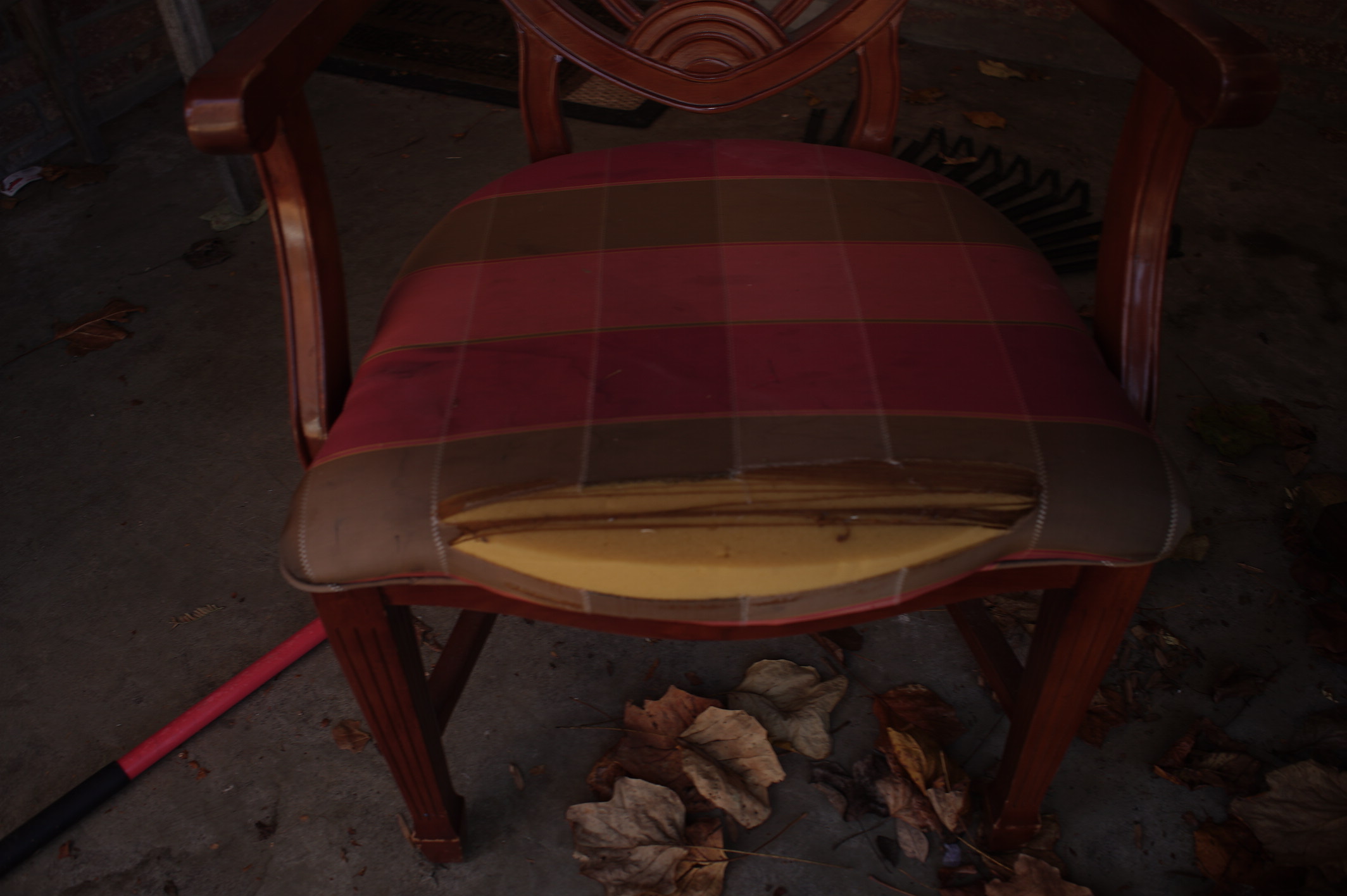 Federal Style Dining Table and Ten Chairs