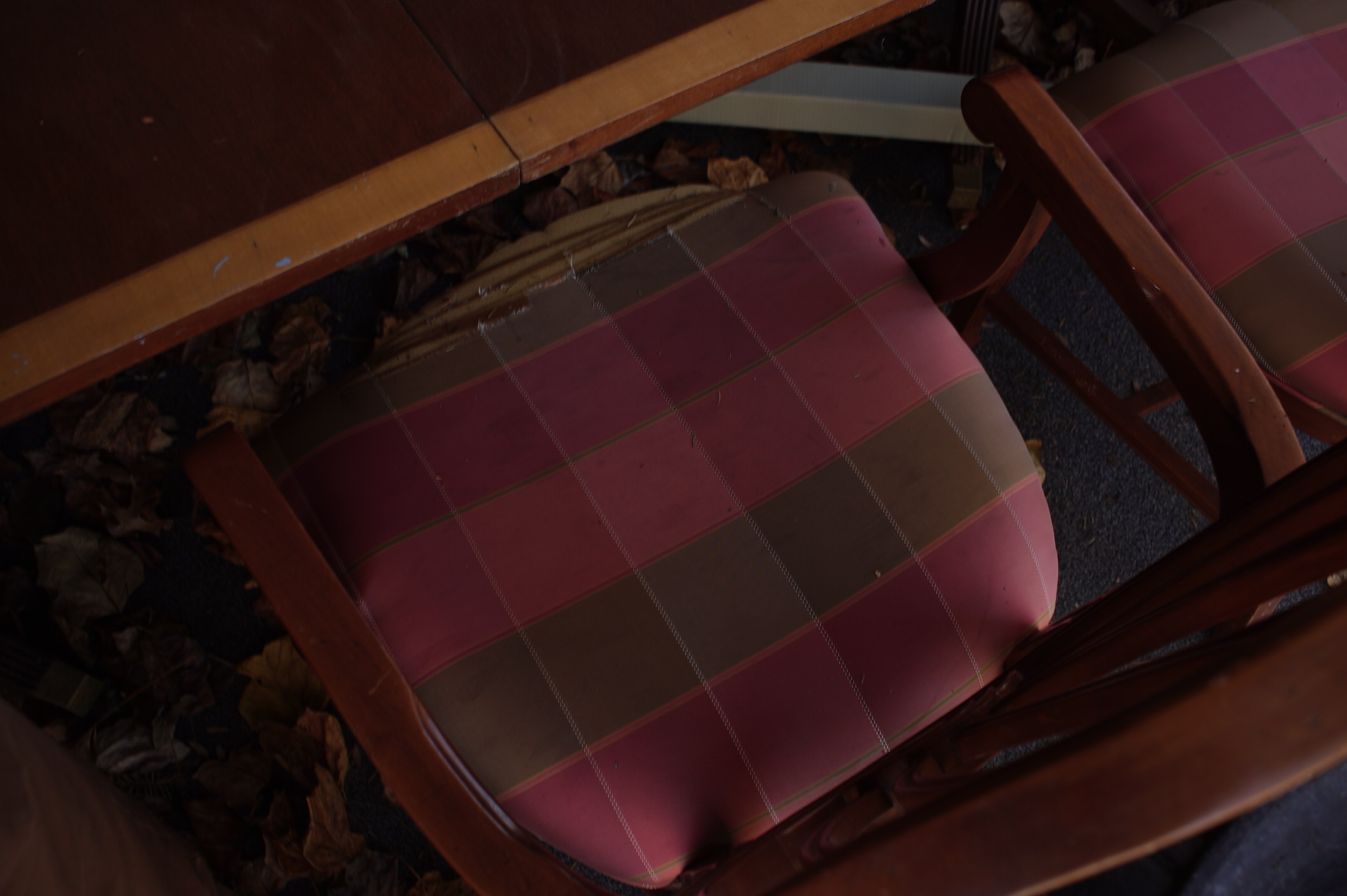 Federal Style Dining Table and Ten Chairs