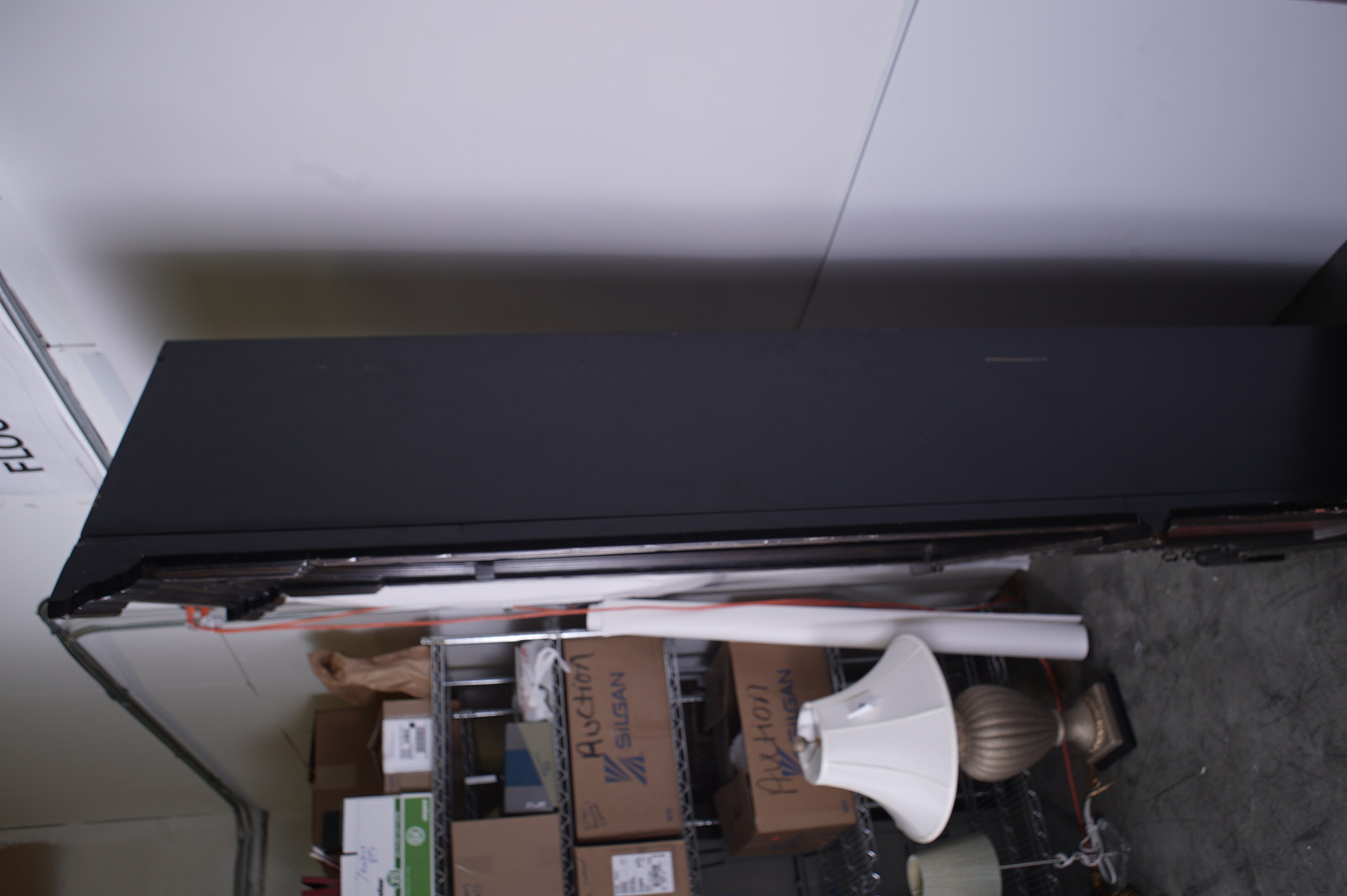 Colonial Style Shell Carved Painted Corner Cabinet by Hooker Furniture